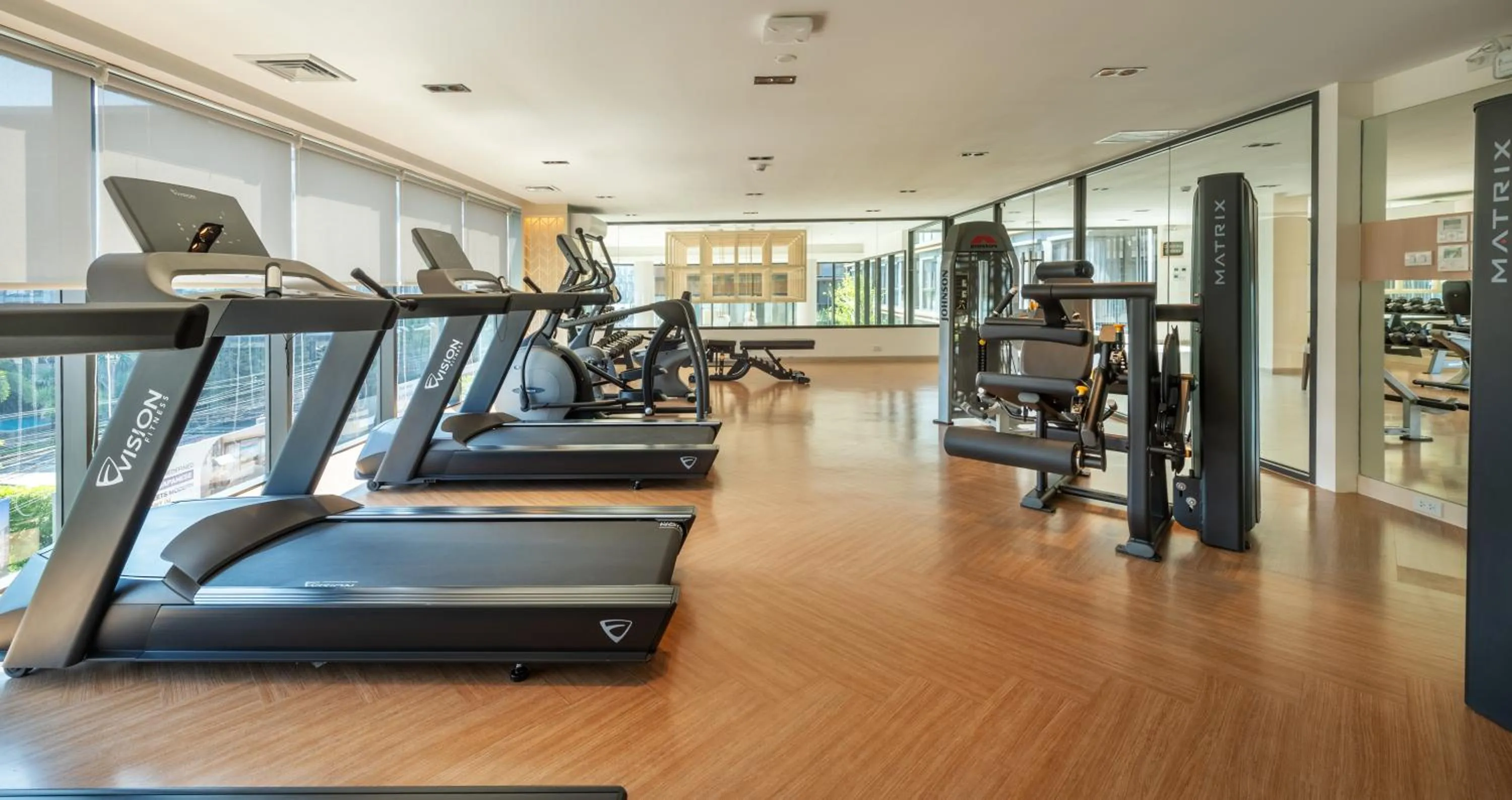 Fitness centre/facilities in Salaya One Hotel & Service Apartment