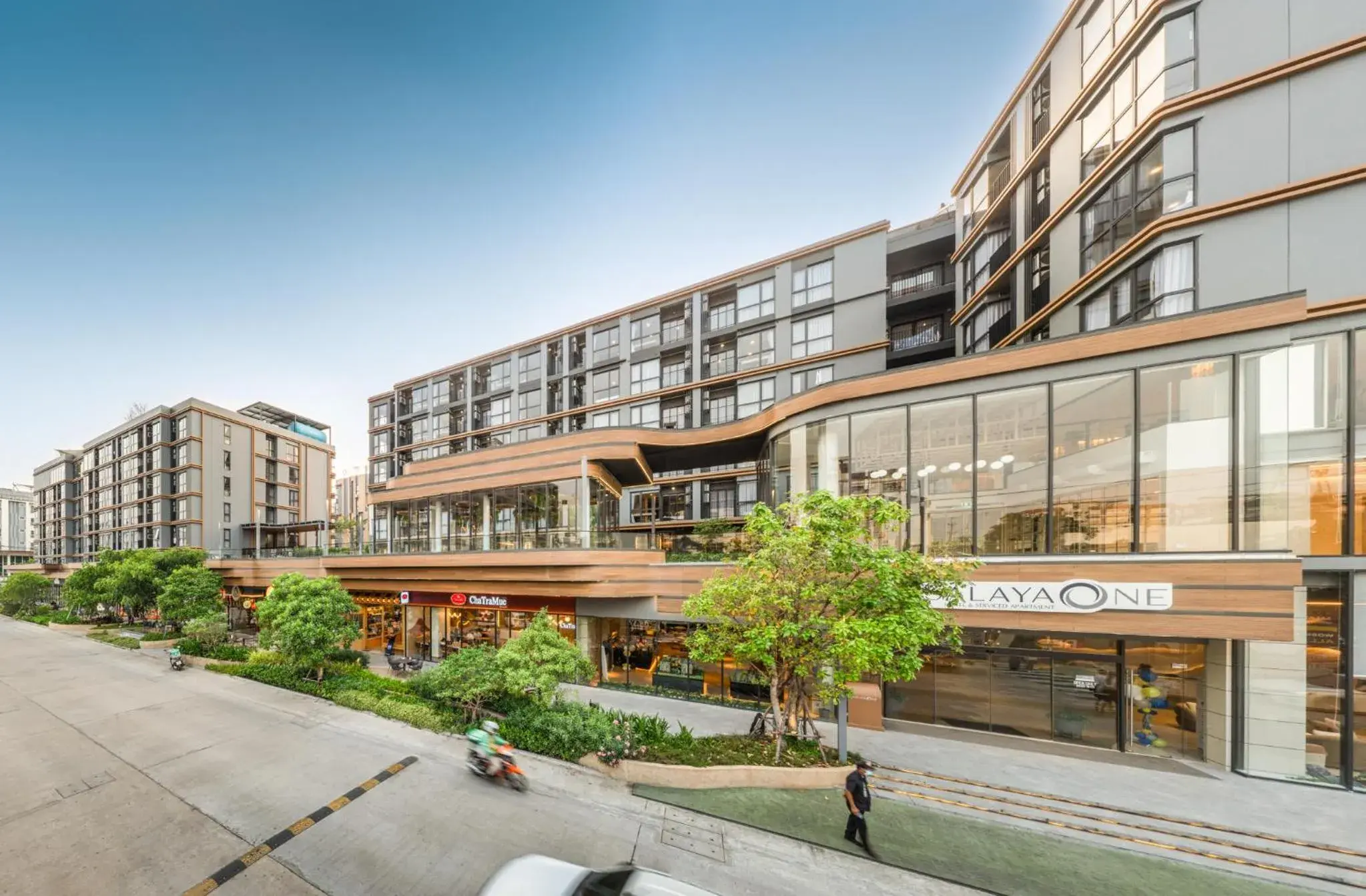 Property building in Salaya One Hotel & Service Apartment Property building in Salaya One Hotel & Service Apartment