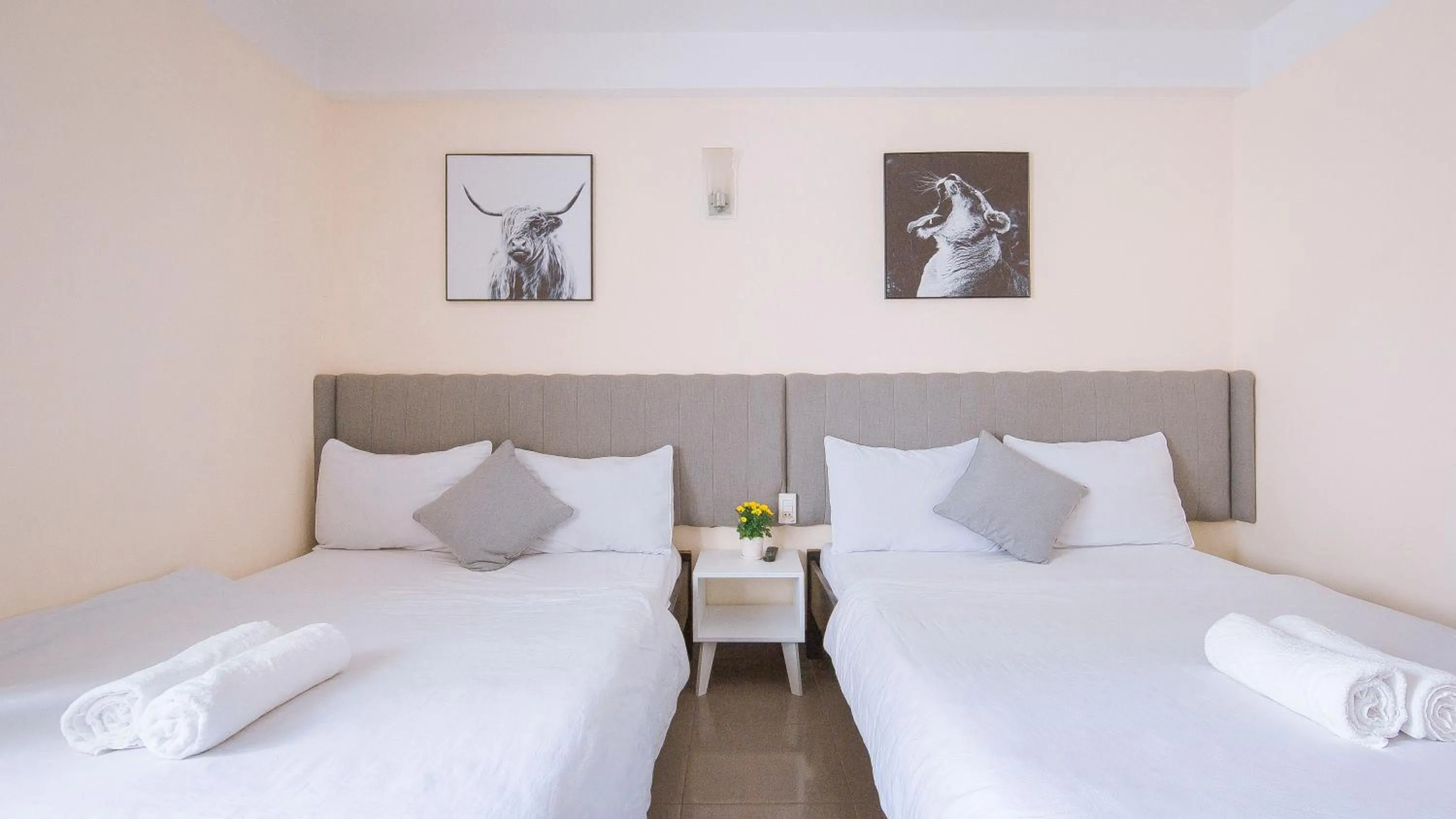 Bed in Thang Lap Hotel