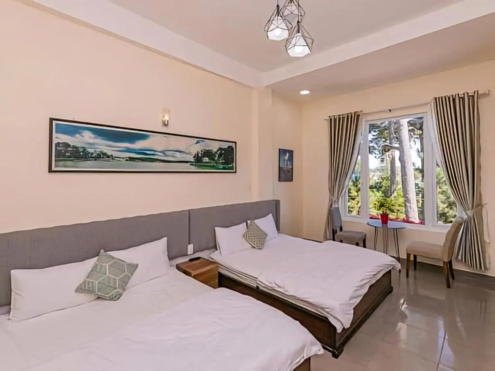 Bed in Thang Lap Hotel