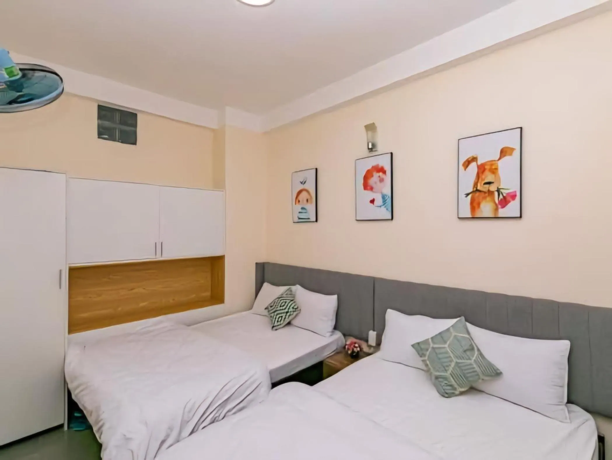 Bed in Thang Lap Hotel