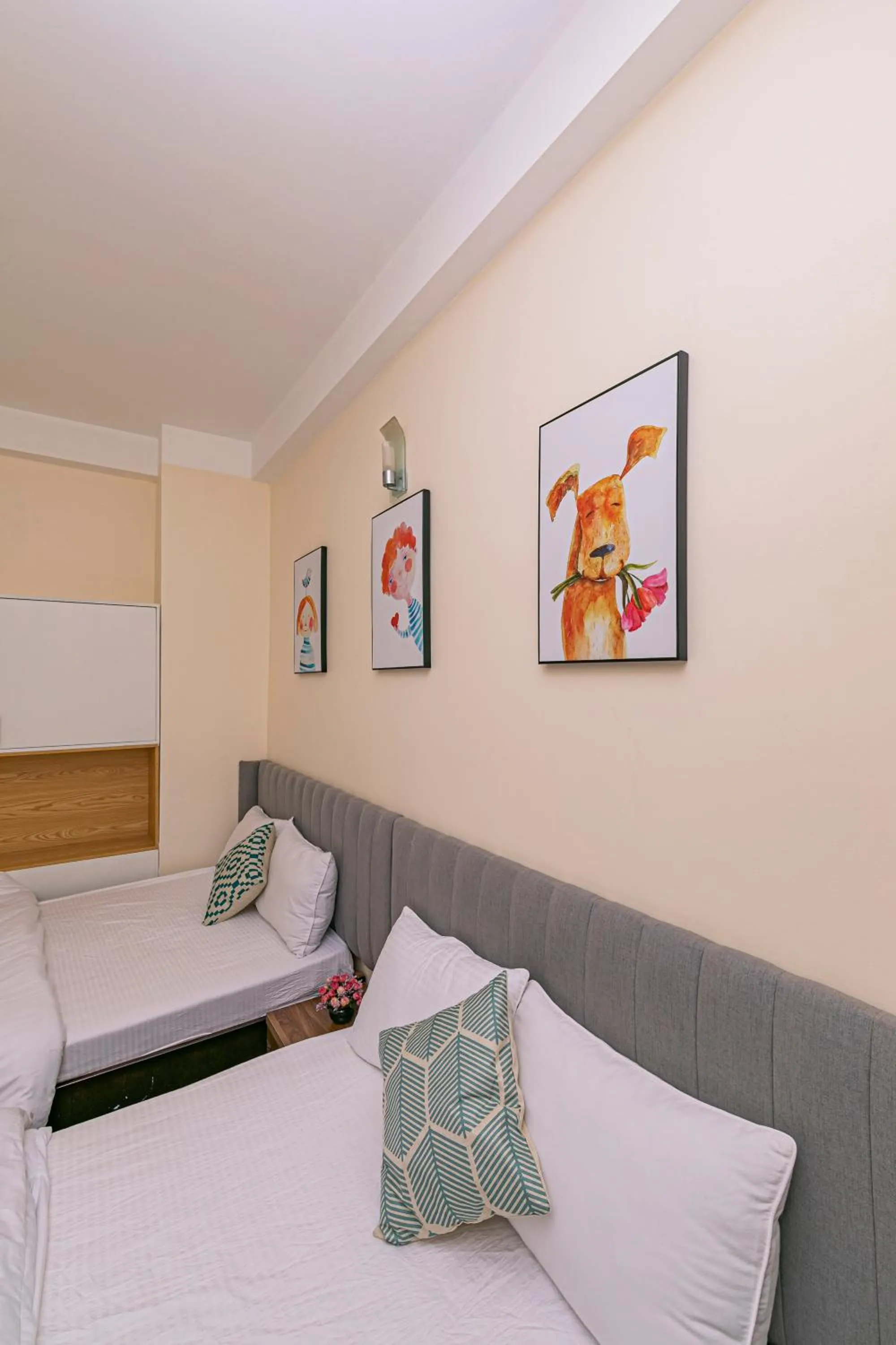 Bed in Thang Lap Hotel