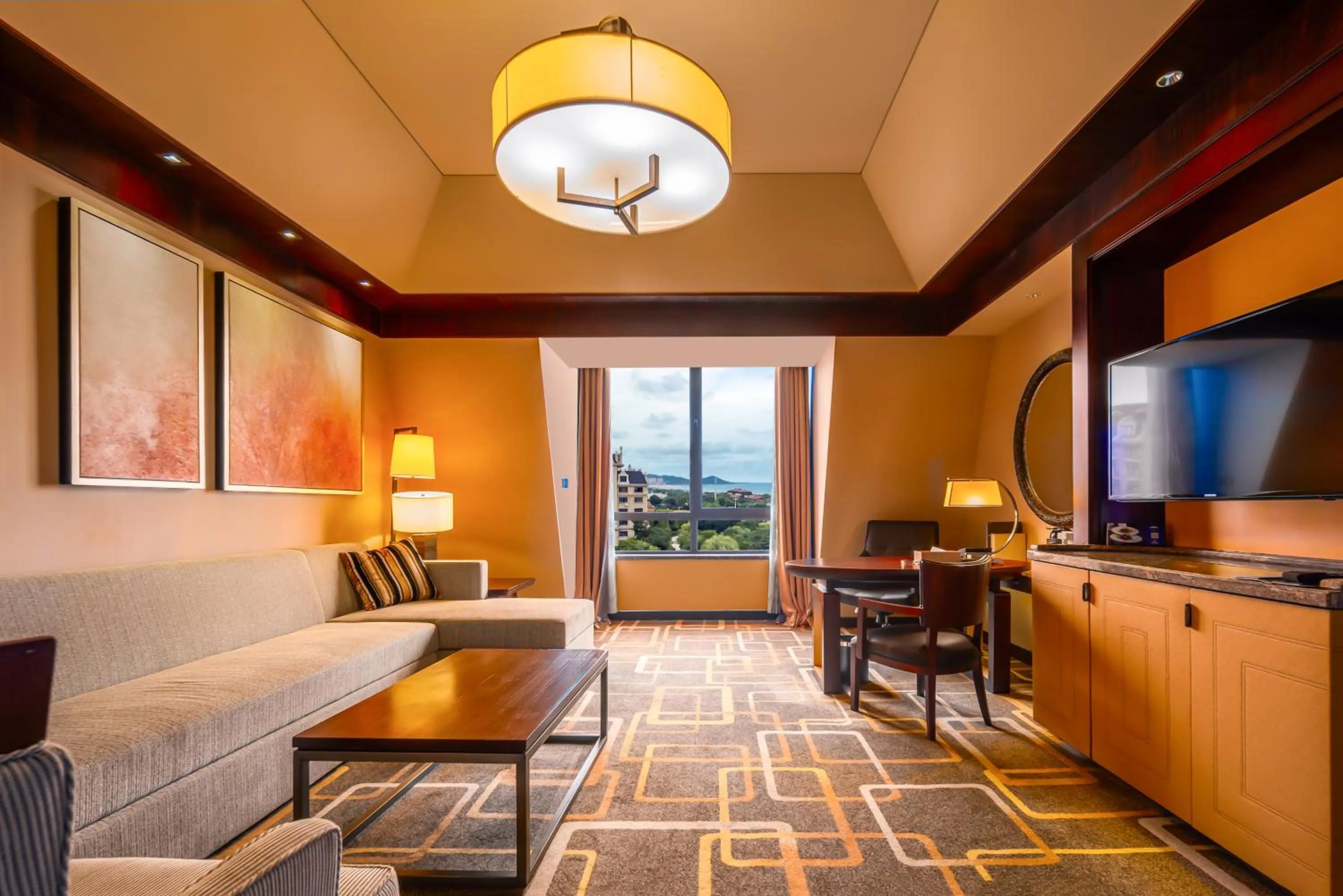 Property building in Hilton Qingdao Golden Beach 丨 10 mins' walk to Golden Beach and Beer City