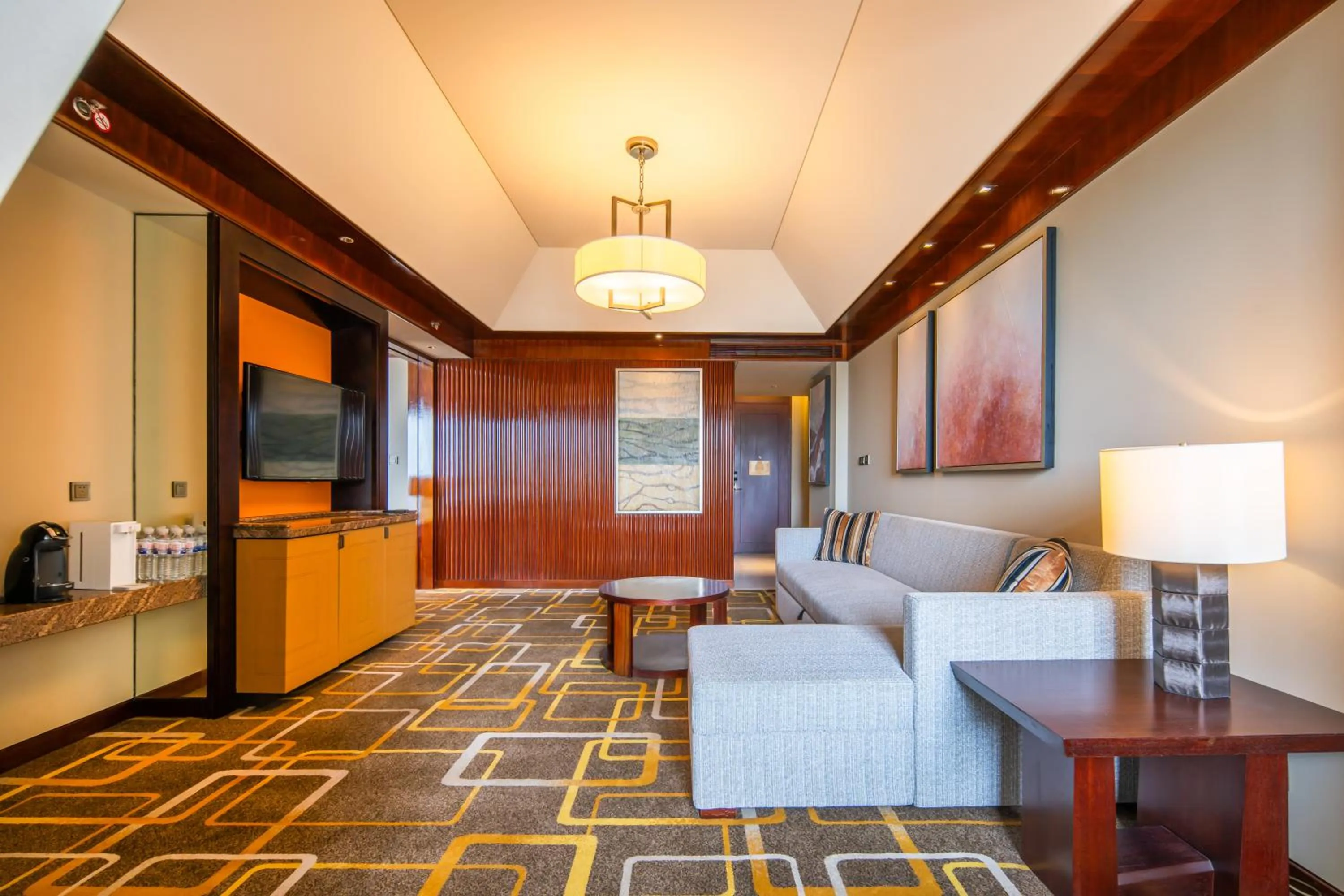 Property building in Hilton Qingdao Golden Beach 丨 10 mins' walk to Golden Beach and Beer City