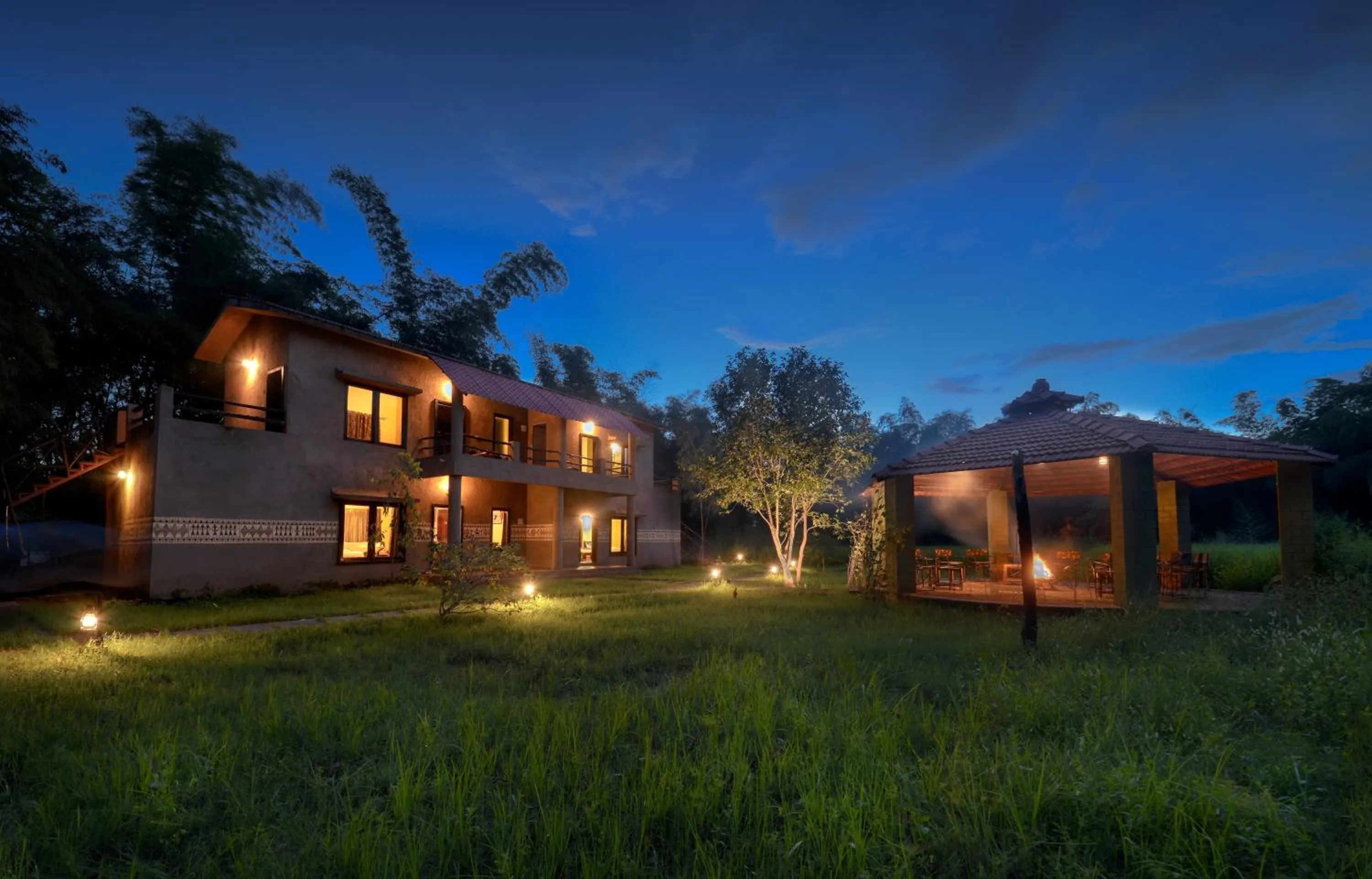 Property building in Aranyak Resort