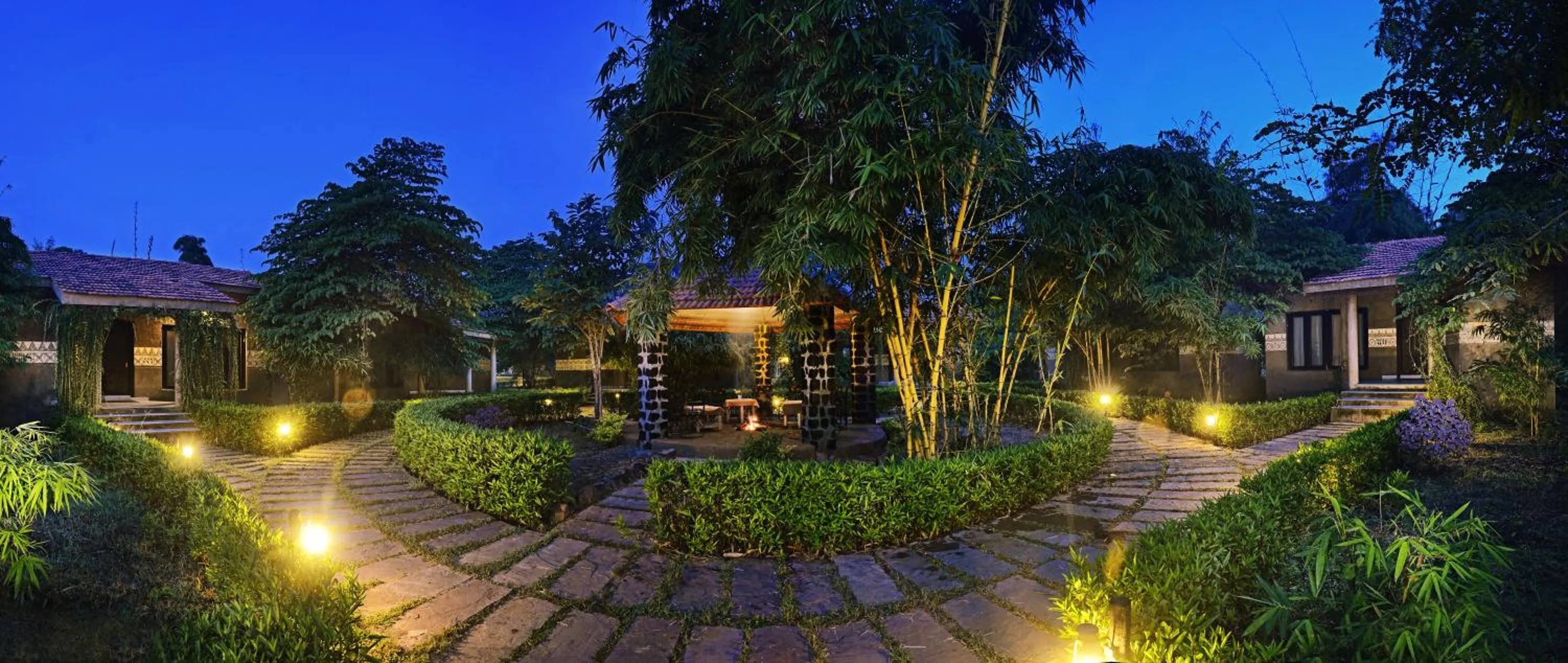 Garden in Aranyak Resort