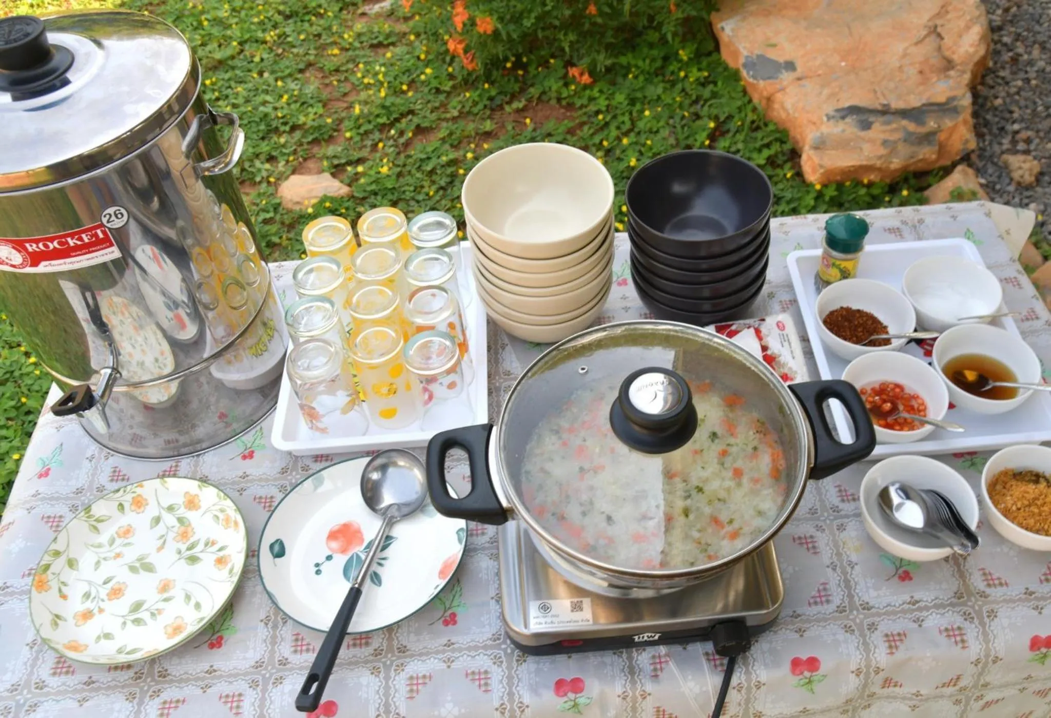 Food and drinks in NiNo San Glamping - Pak Chong