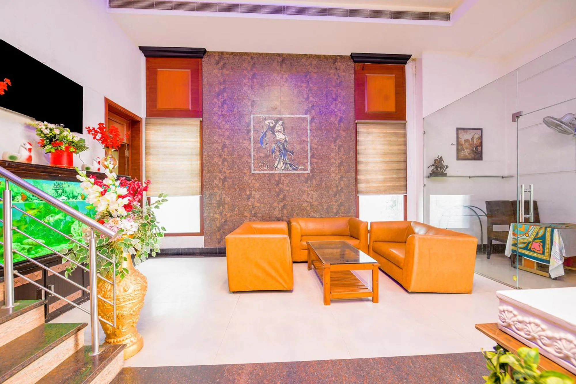 Seating area in FabHotel The Mirage