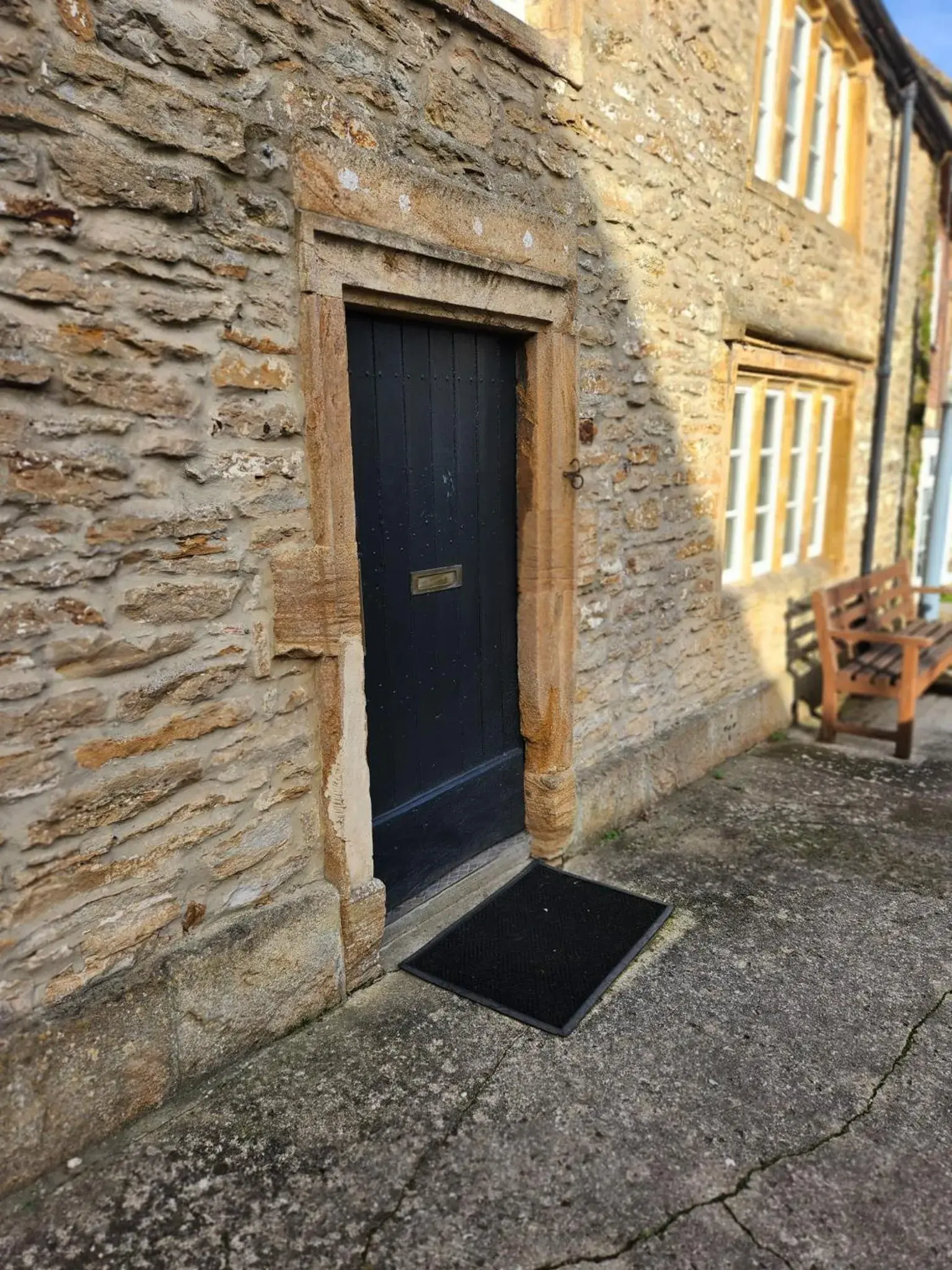 Facade/entrance in The New Inn Facade/entrance in The New Inn