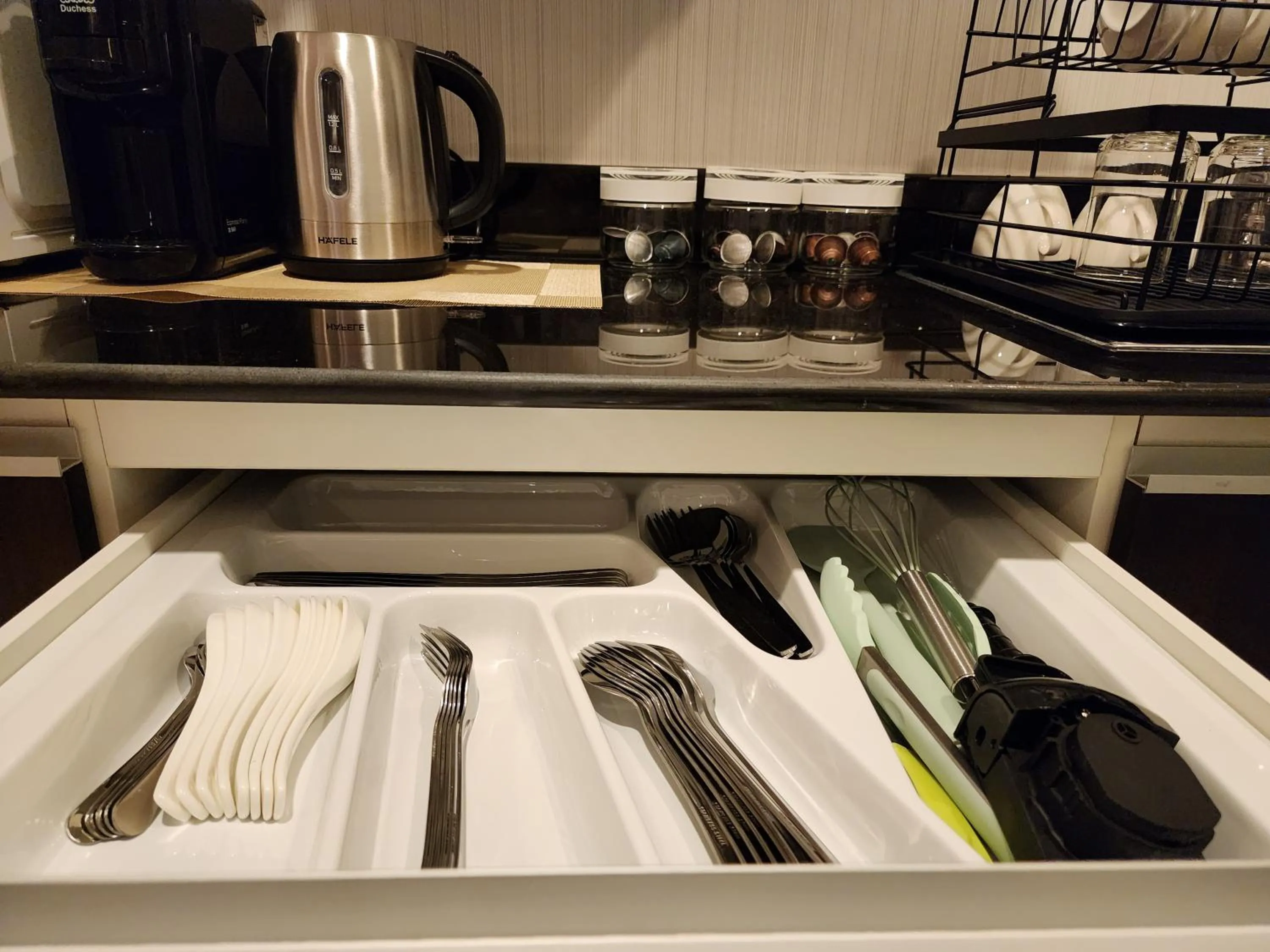 Coffee/tea facilities in Family Suit 2 Bedrooms 2 Bathrooms in Chiang Mai