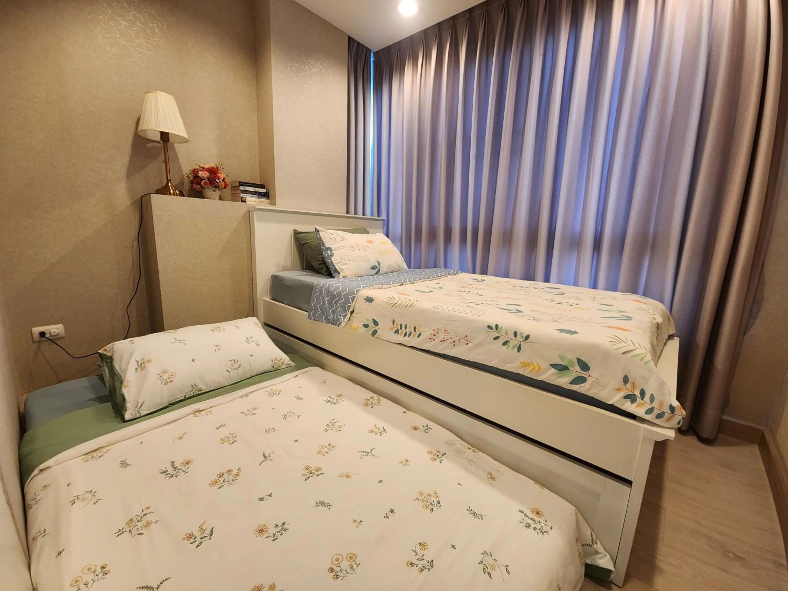 Bed in Family Suit 2 Bedrooms 2 Bathrooms in Chiang Mai