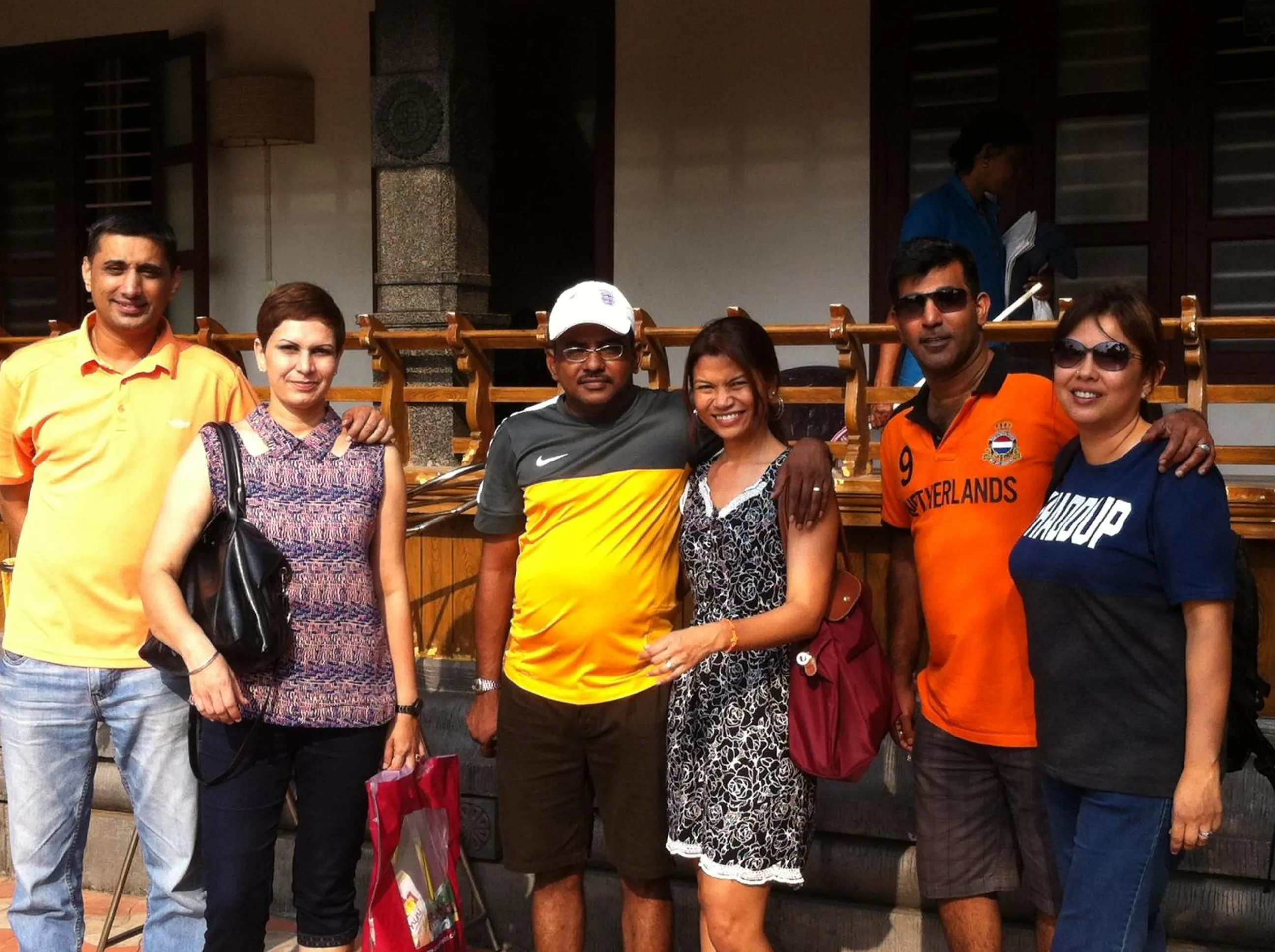 group of guests in Baywatch Beach Resort