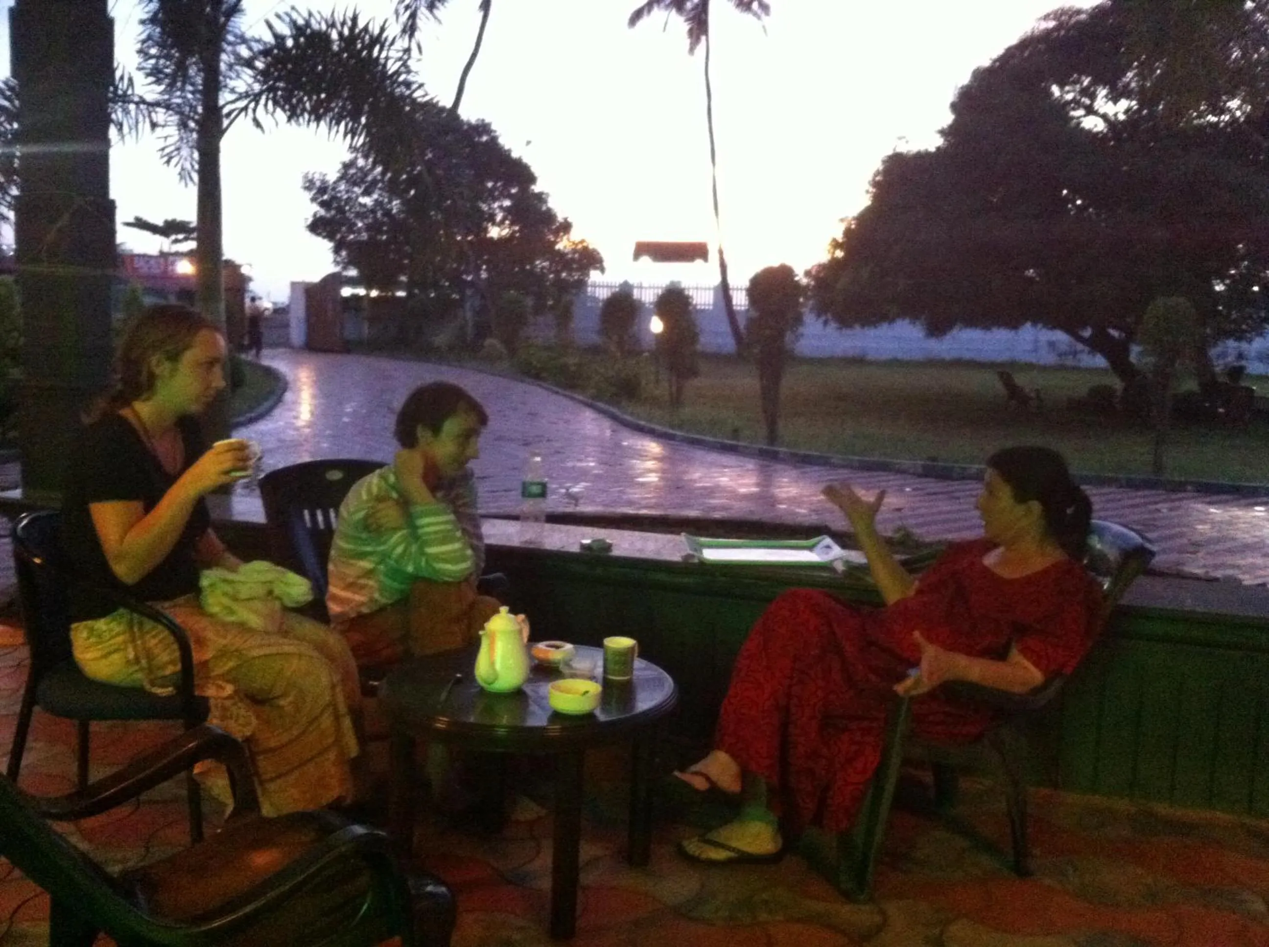 Guests in Baywatch Beach Resort