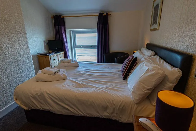 Bed in Can-Y-Bae Hotel