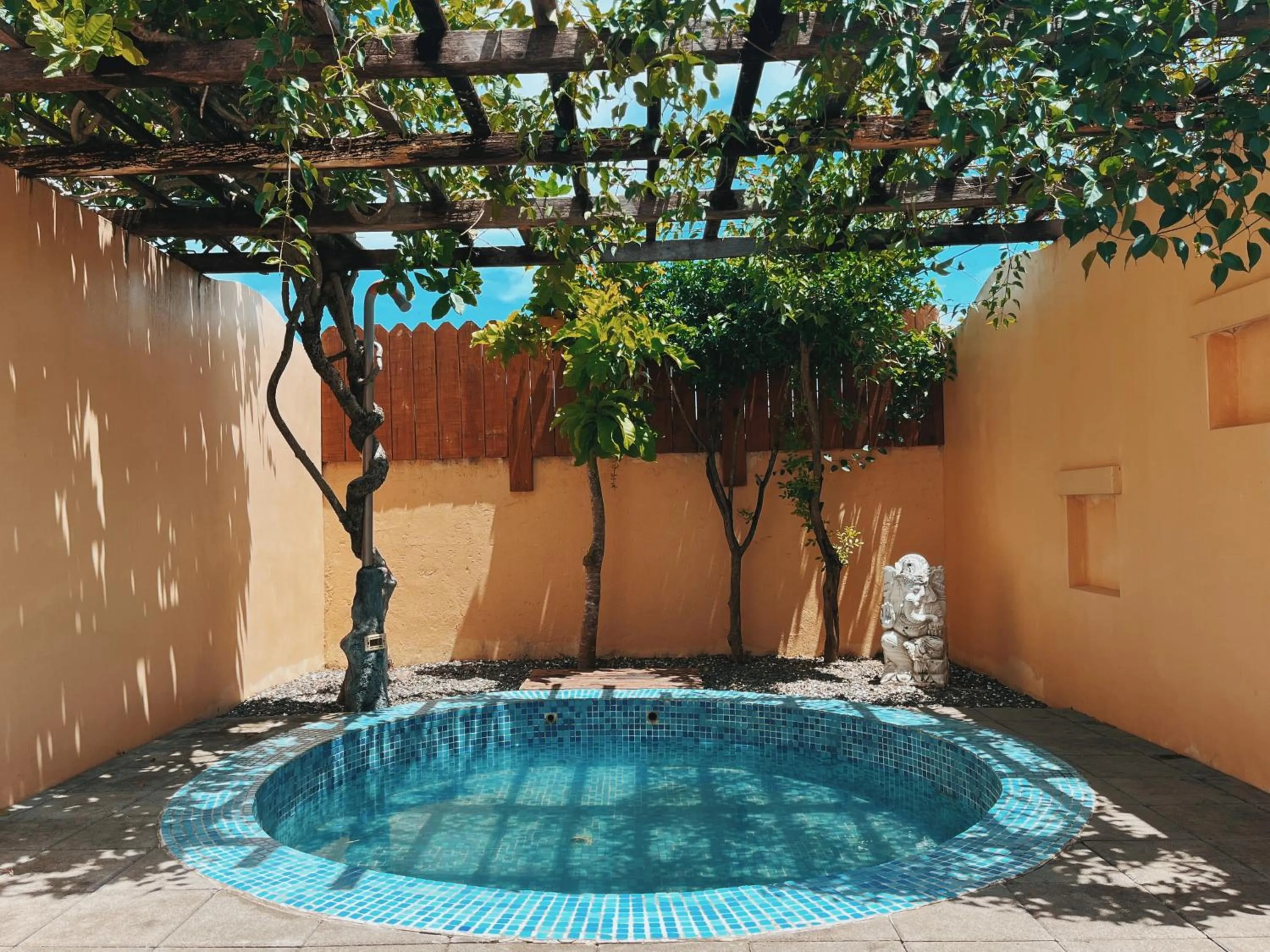 Patio in Ding Jia Garden Resort