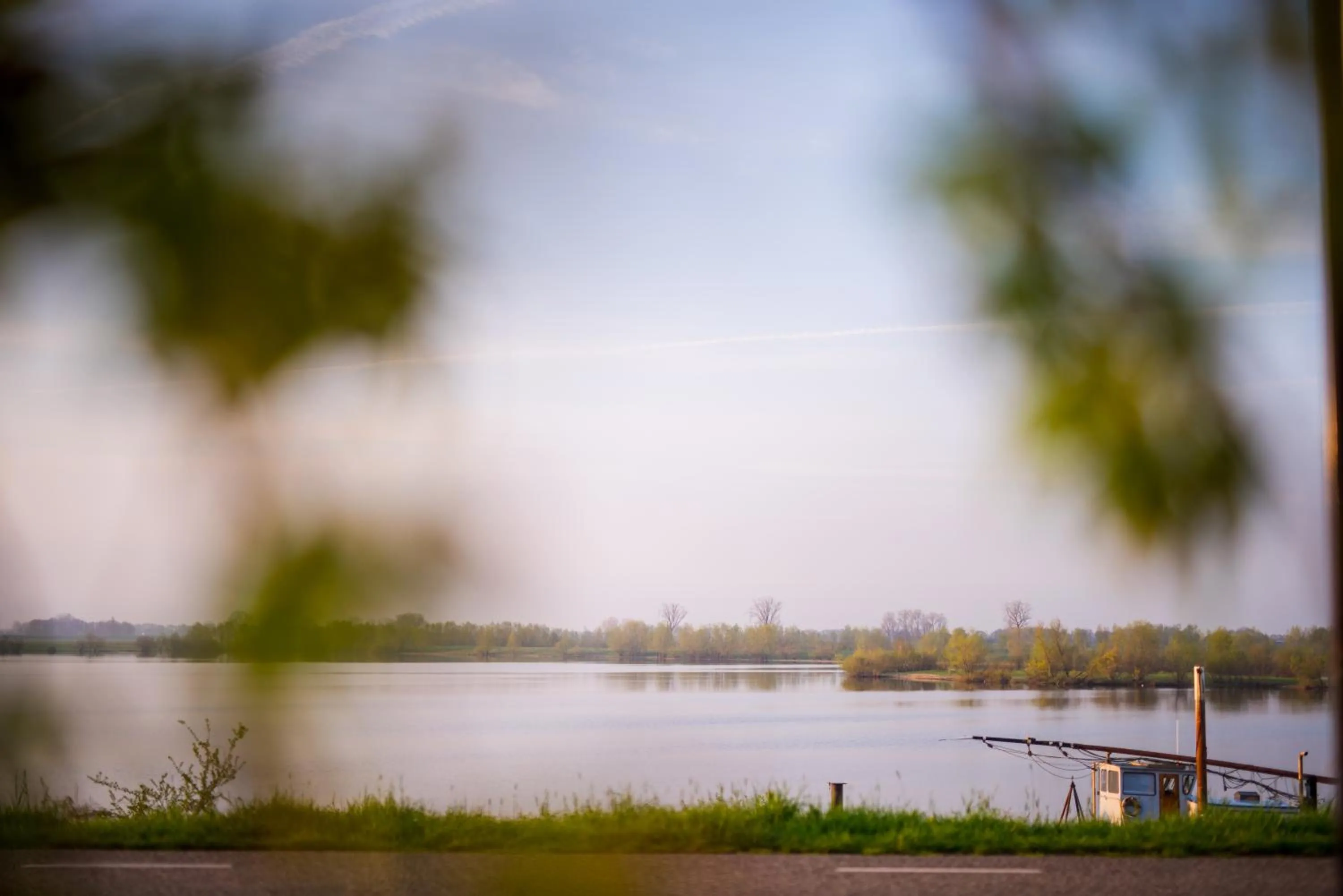 River view in Hotel Restaurant Zalen Hoogeerd