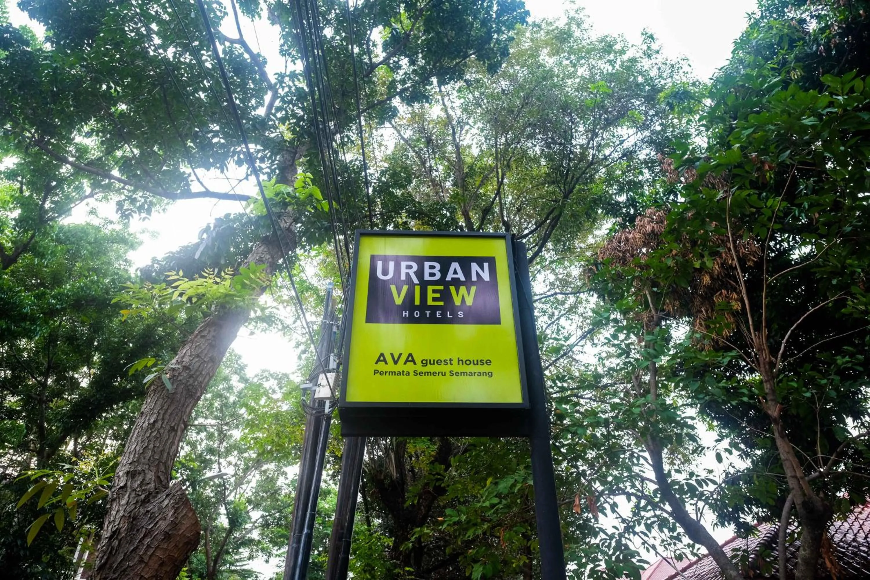 Property logo or sign in Urbanview Hotel AVA Semarang near Akademi Kepolisian Semarang by RedDoorz