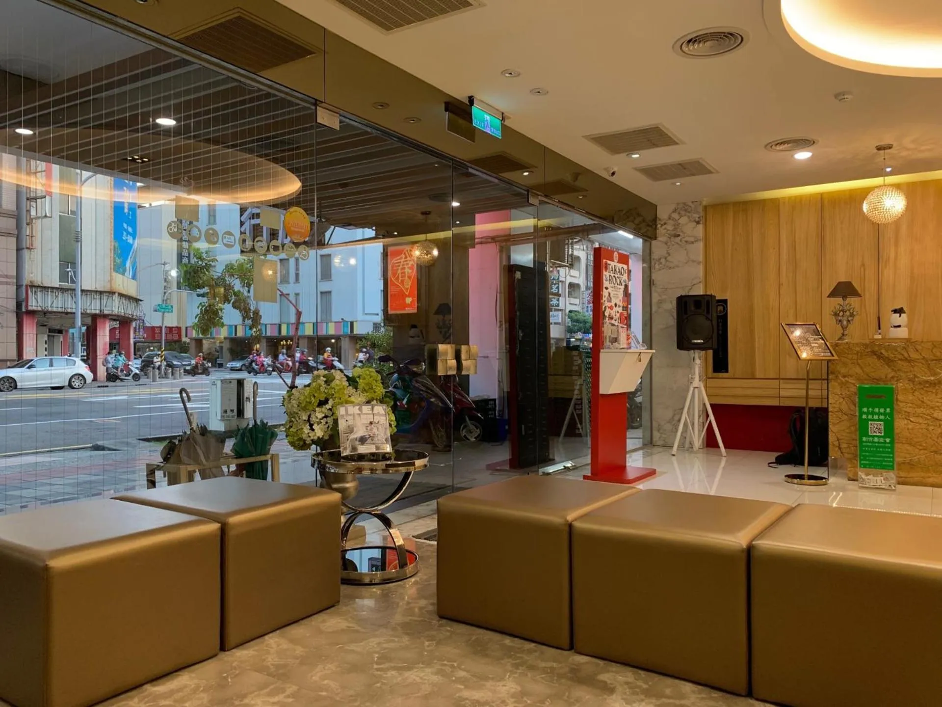 On site in Chao She Hotel