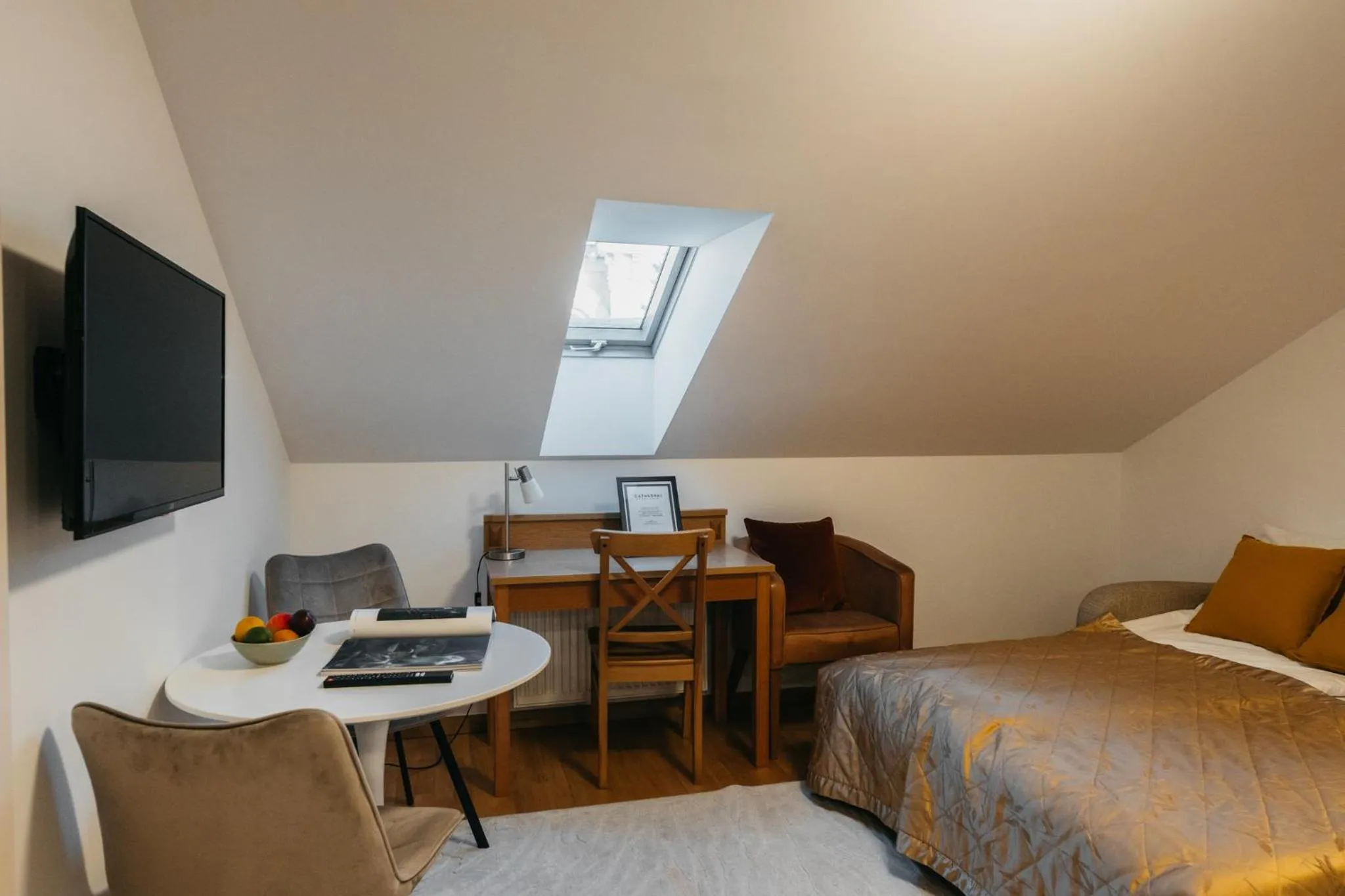 Bed in CATHEDRAL Old Town Suites