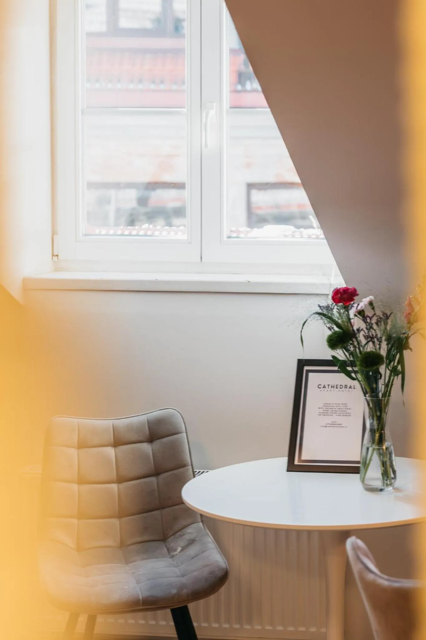 Decorative detail in CATHEDRAL Old Town Suites