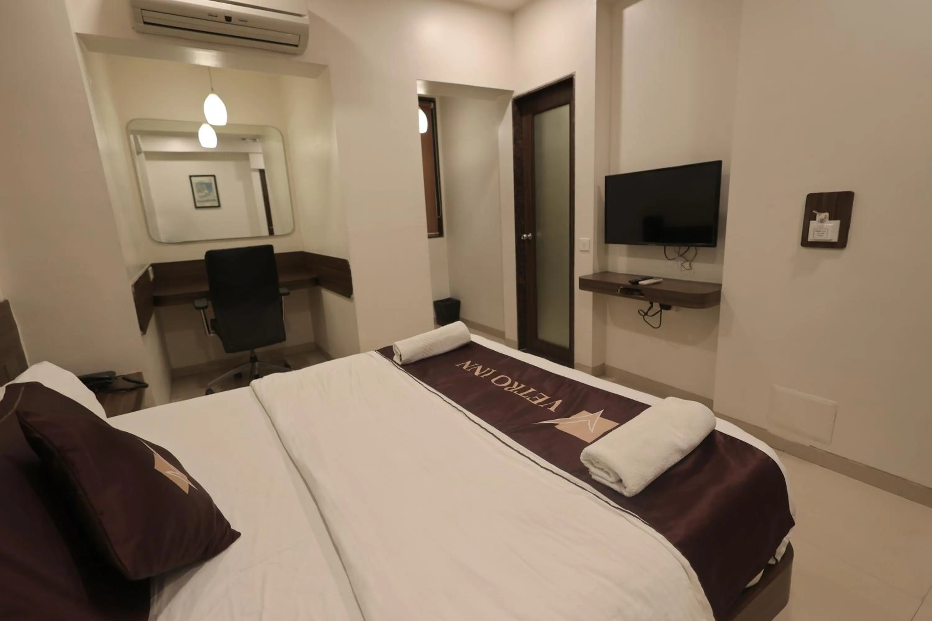 TV and multimedia, Bed in Hotel Vetro Inn