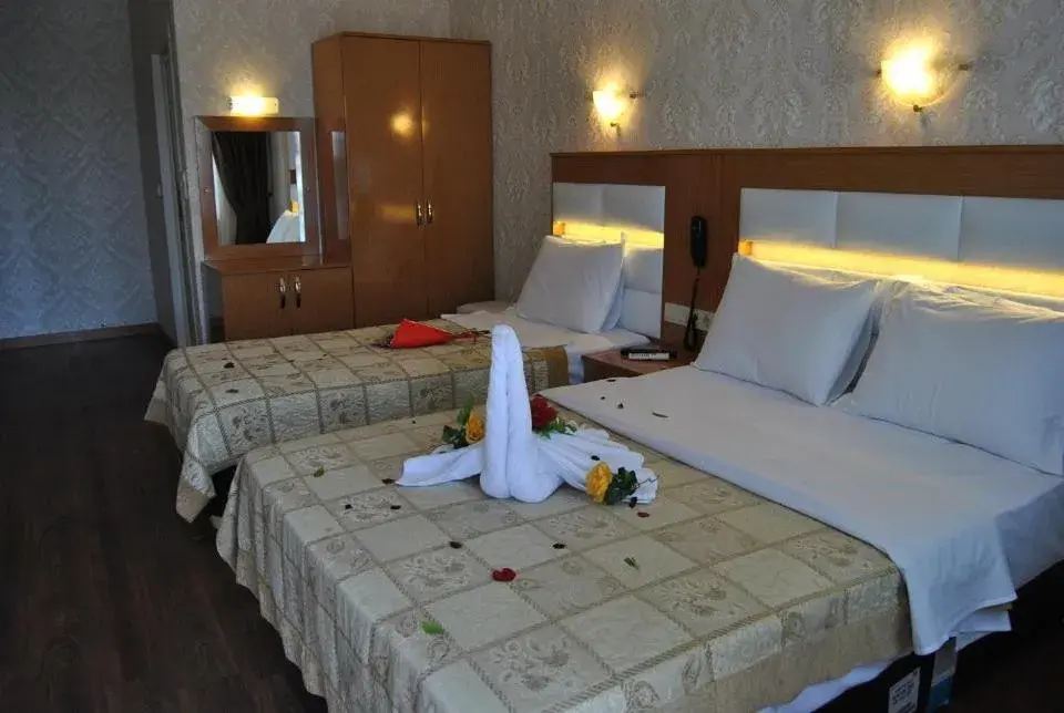 Bed in Hotel Star Park Bed in Hotel Star Park