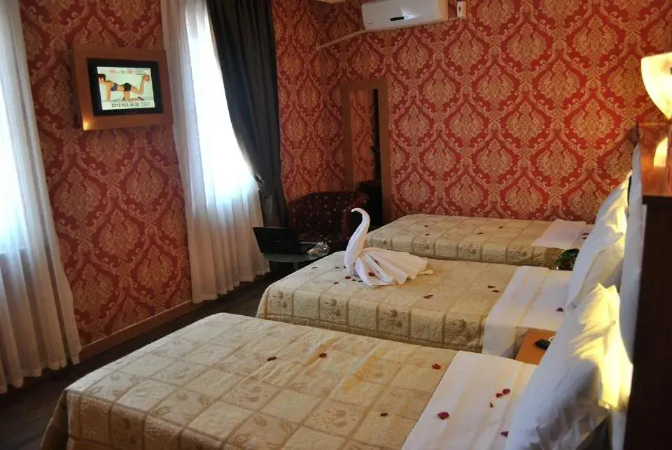 Bed in Hotel Star Park Bed in Hotel Star Park