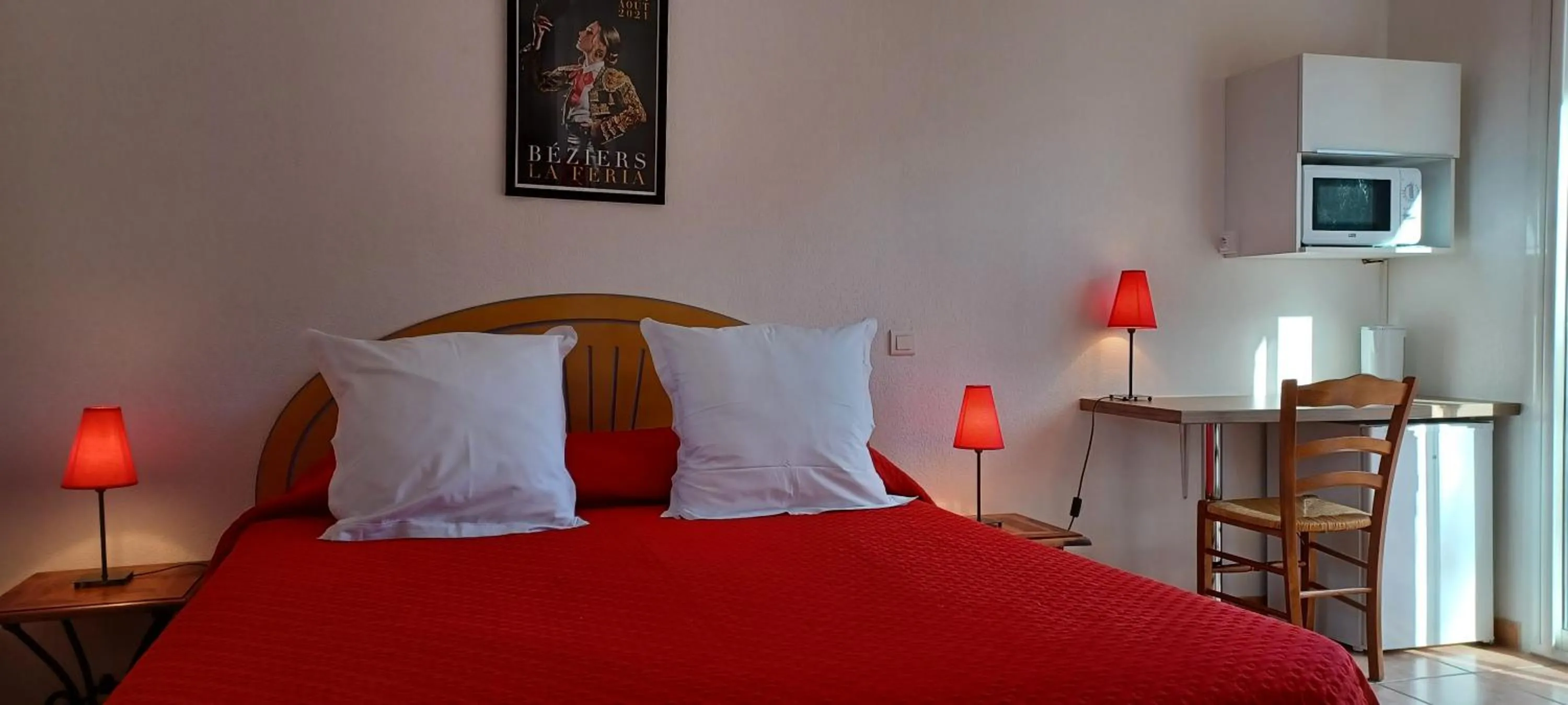 Bed in Chambres d'hôtes La Gardie