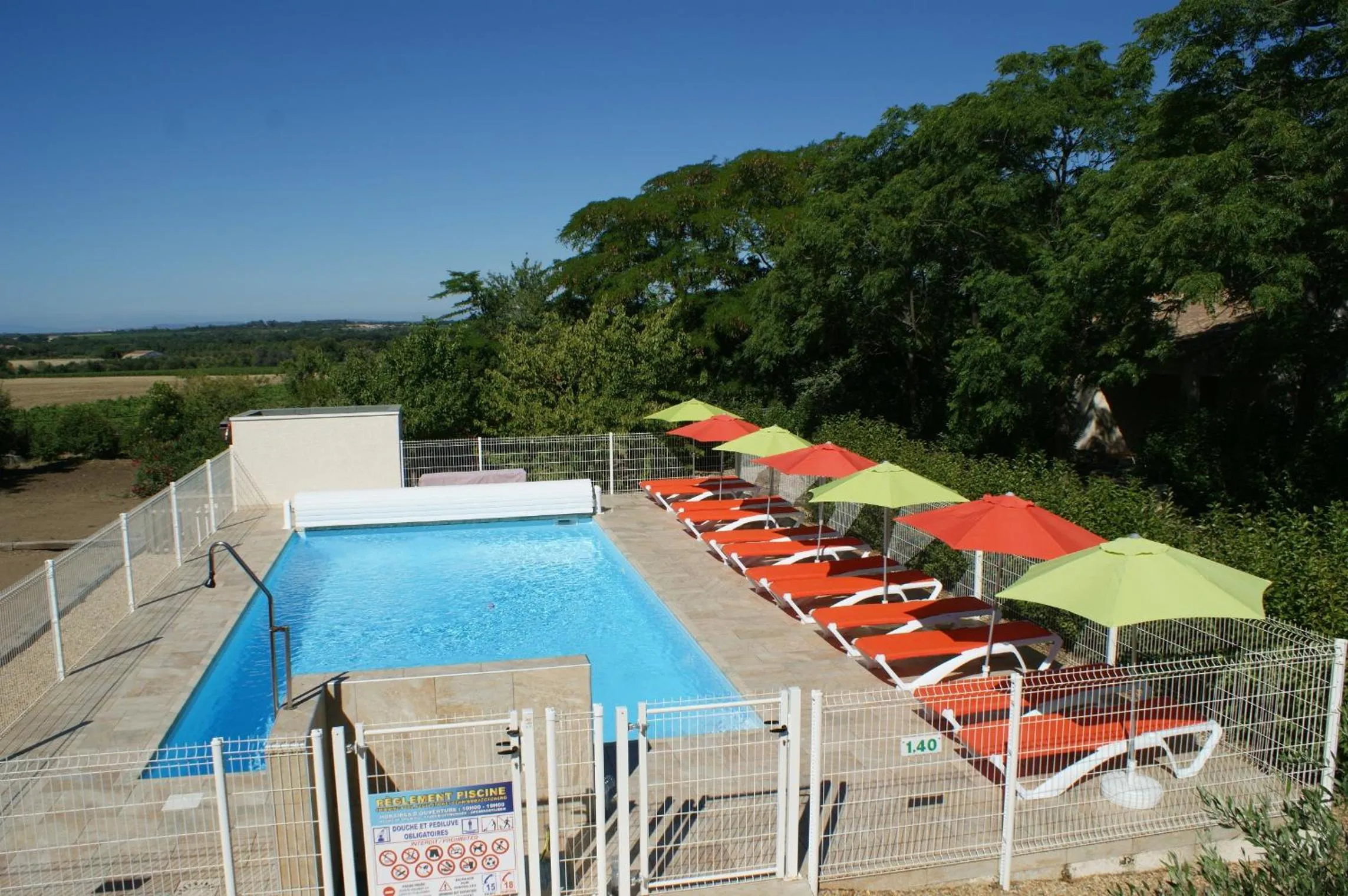 Swimming pool in Chambres d'hôtes La Gardie
