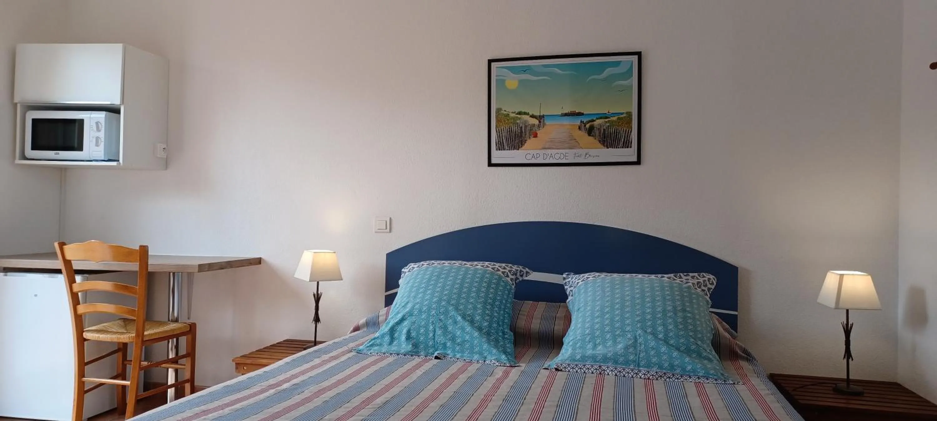 Bed in Chambres d'hôtes La Gardie
