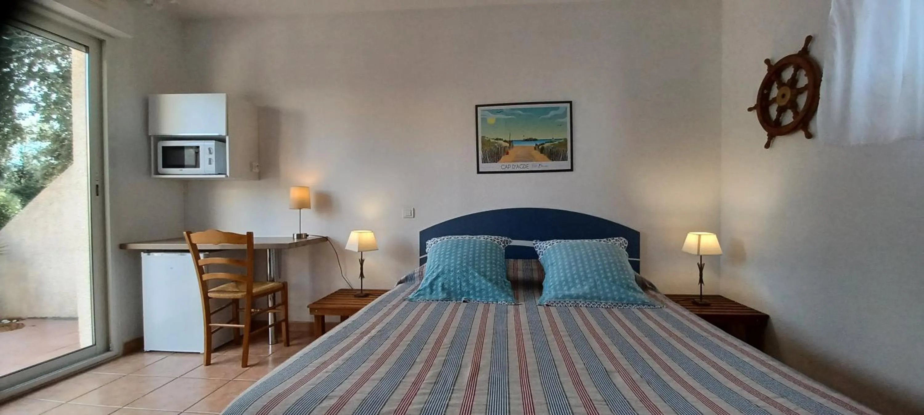 Bed in Chambres d'hôtes La Gardie