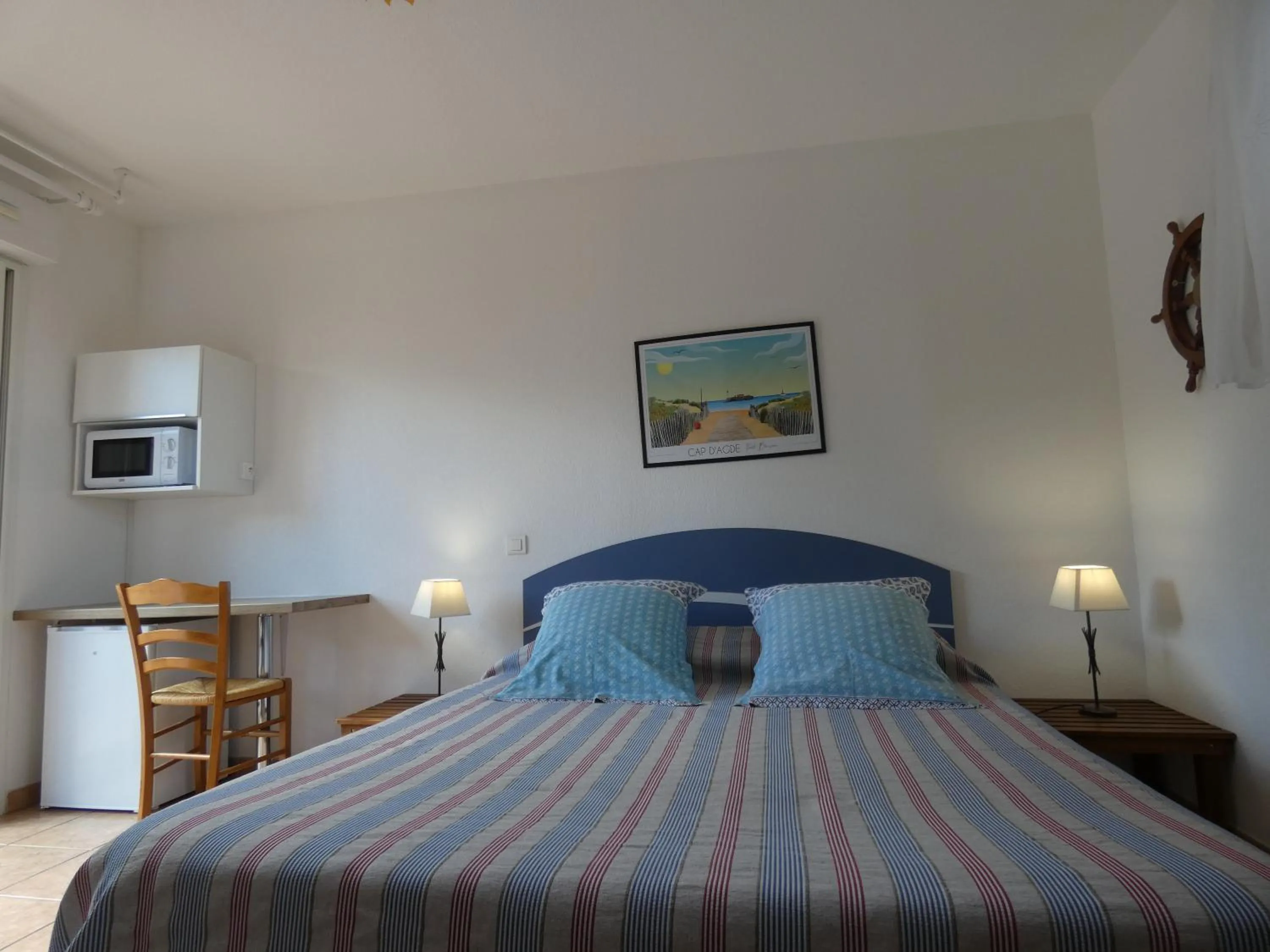 Bed in Chambres d'hôtes La Gardie