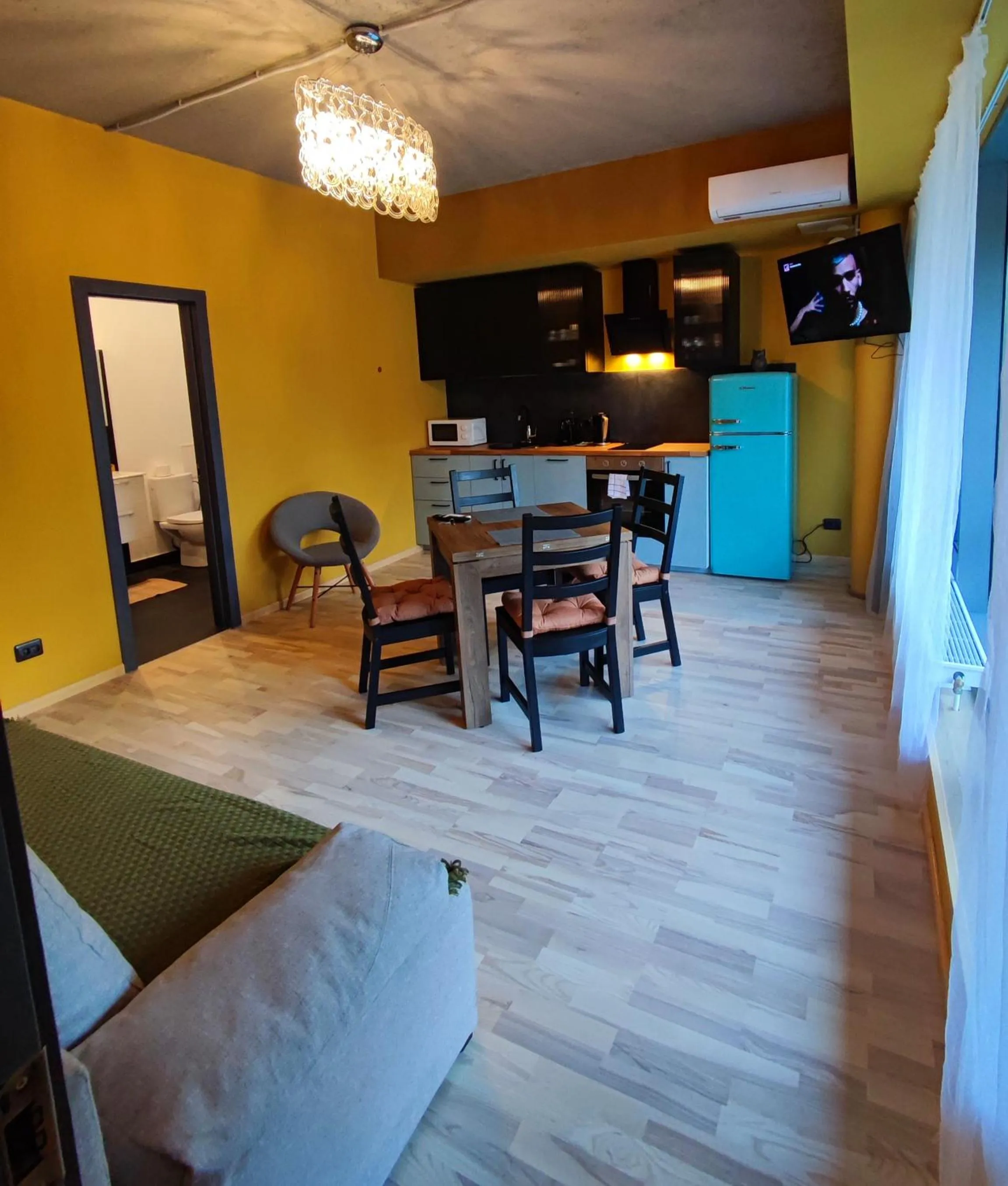 Bathroom in Saules Club Apart Hotel