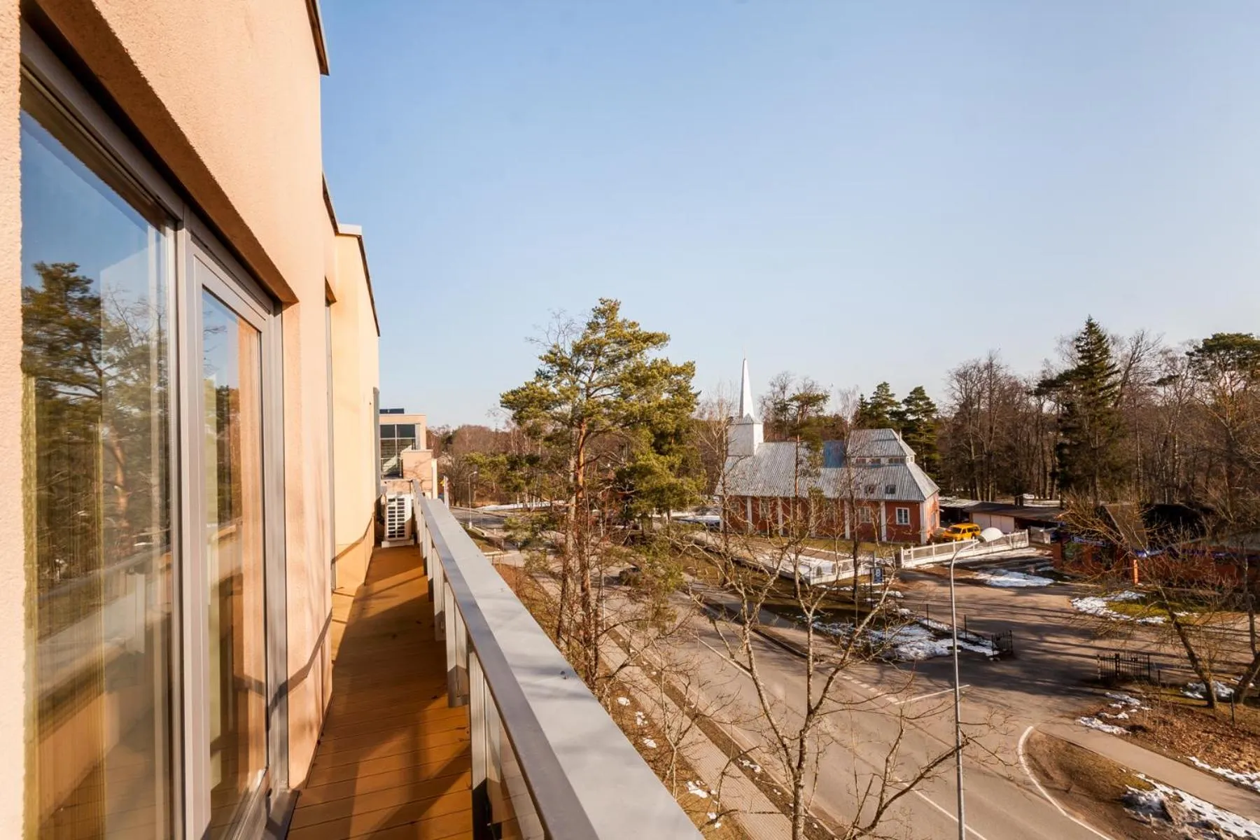 Balcony/Terrace in Saules Club Apart Hotel