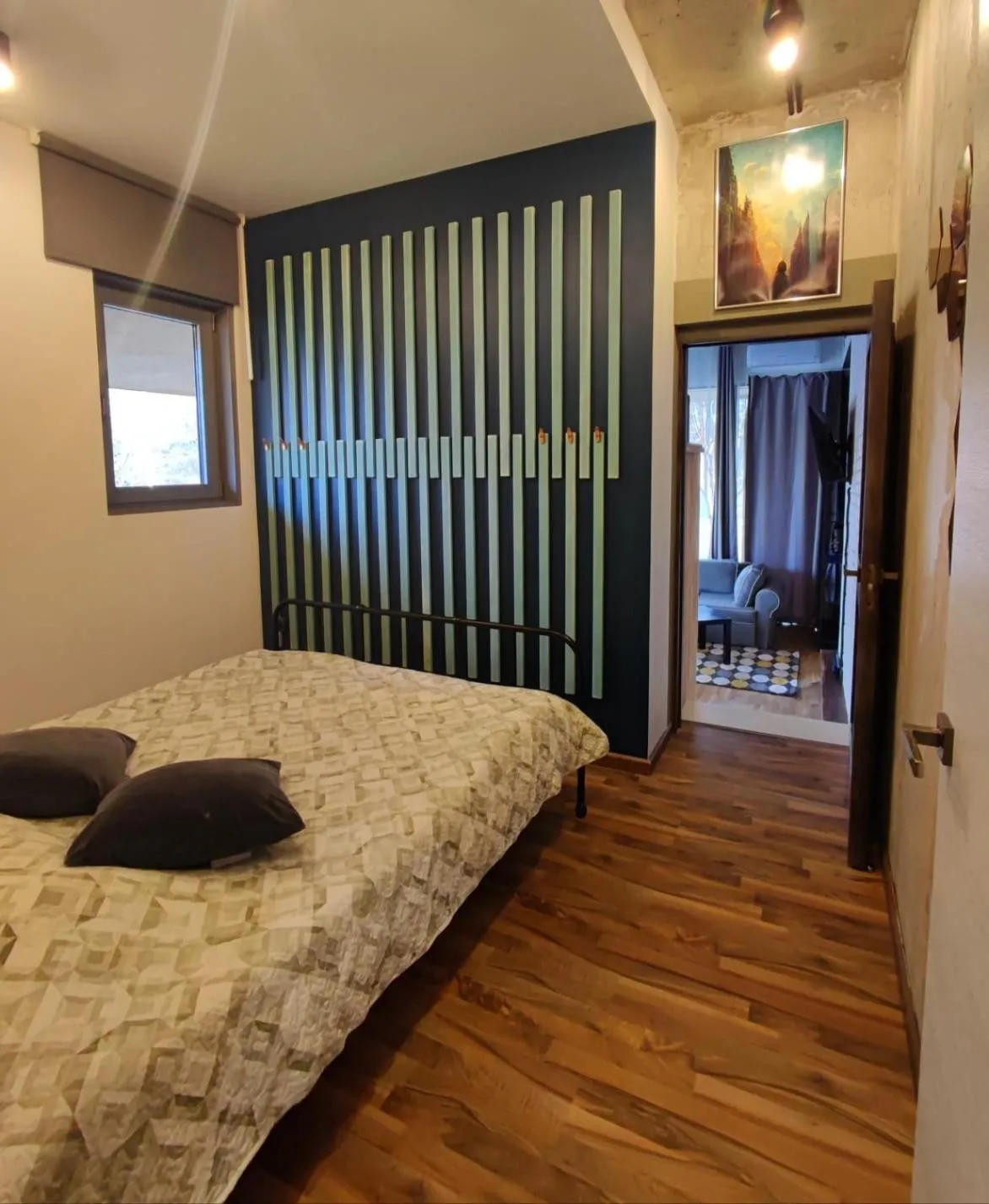 Bed in Saules Club Apart Hotel