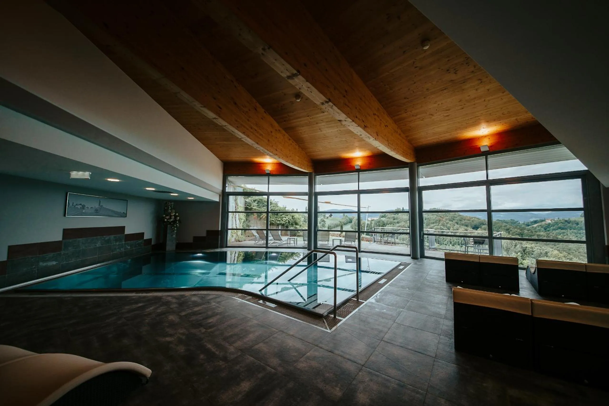 Natural landscape in Weinrefugium Brolli