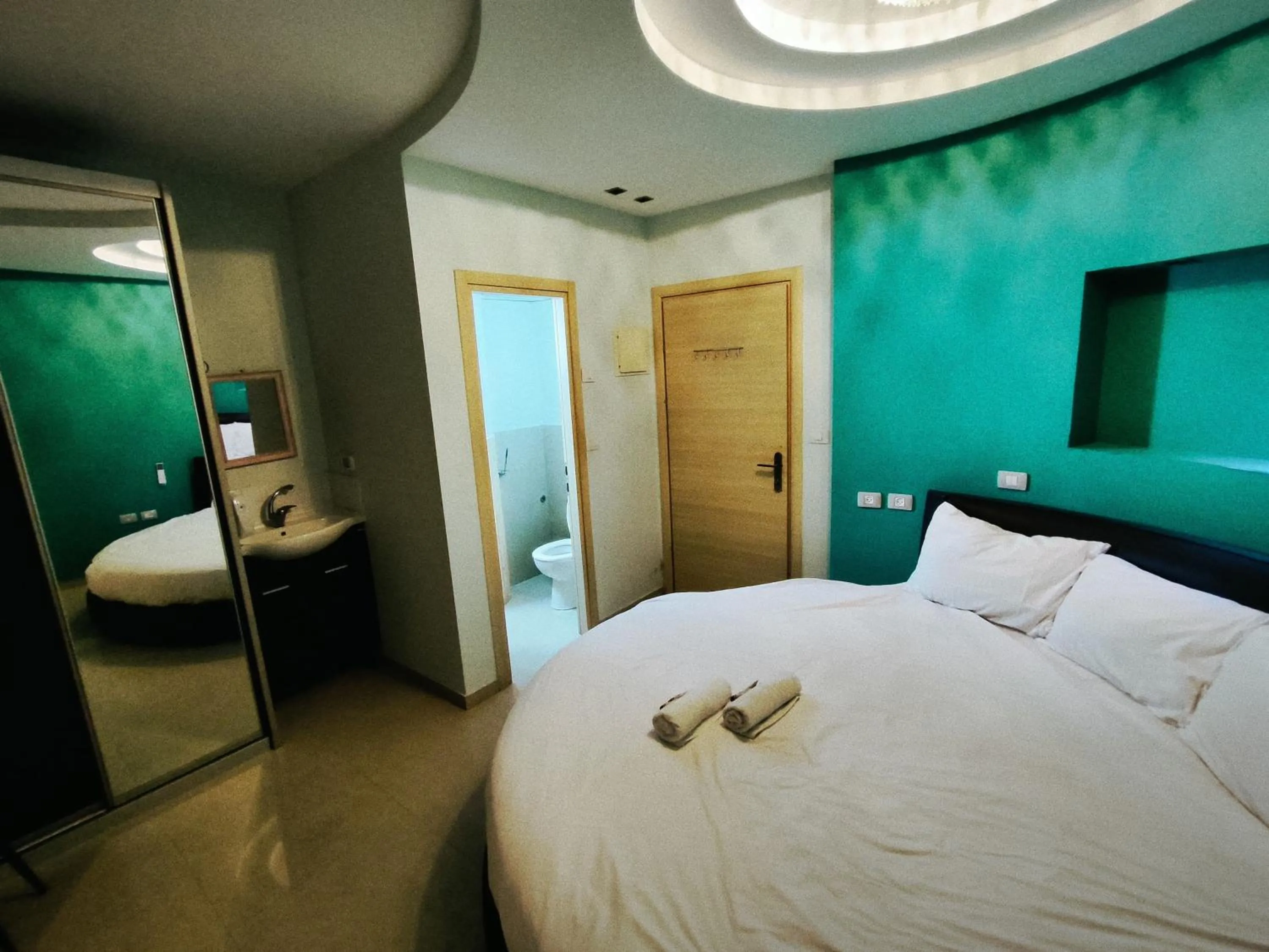 Bed in Marina Beach Hotel