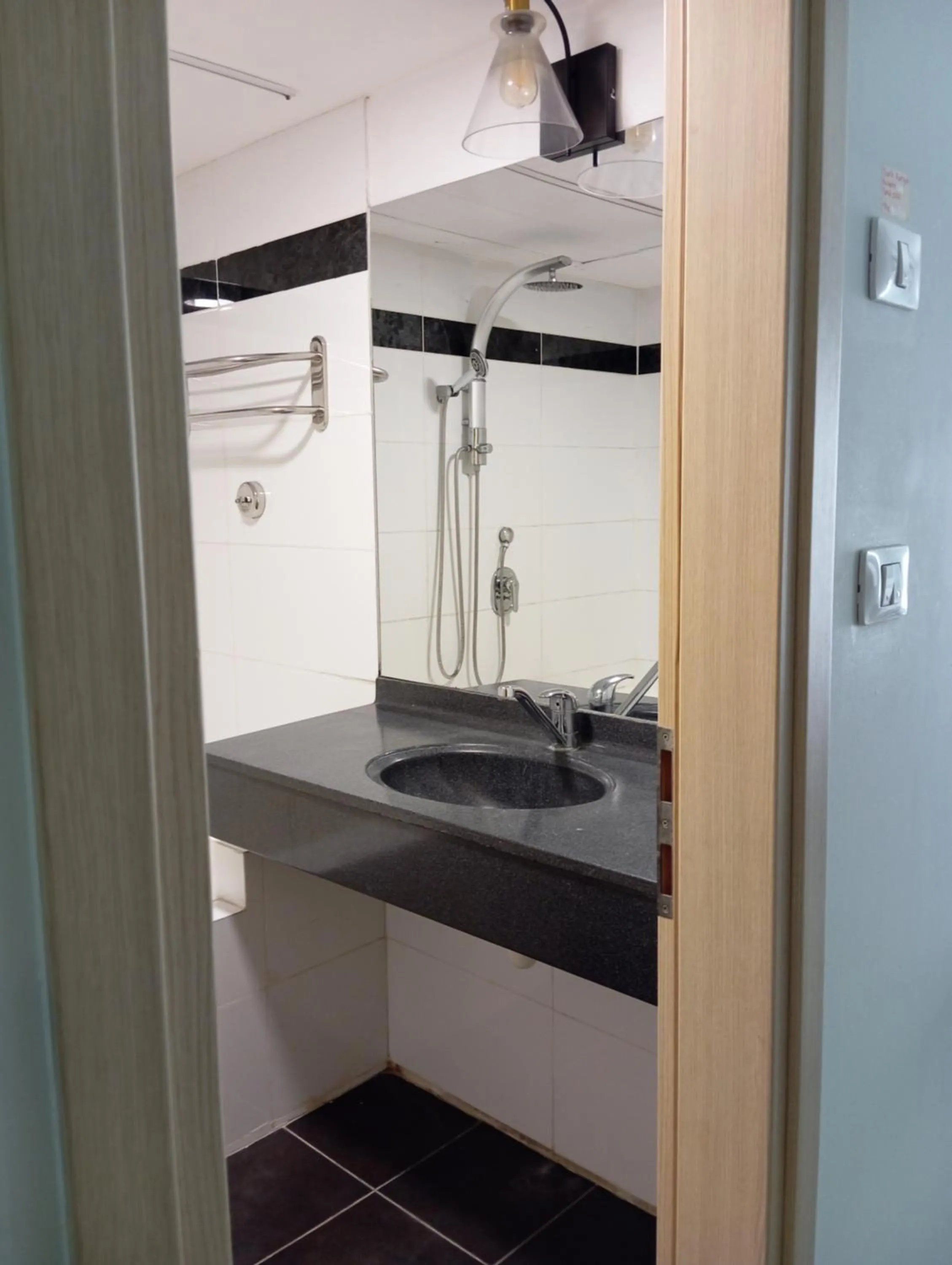 Shower in Marina Beach Hotel