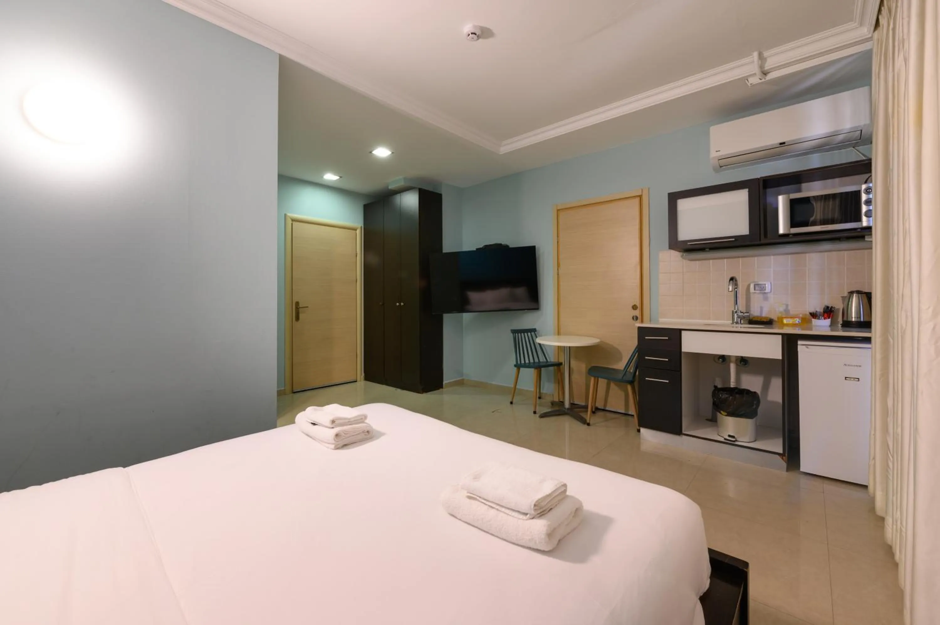 Bed in Marina Beach Hotel