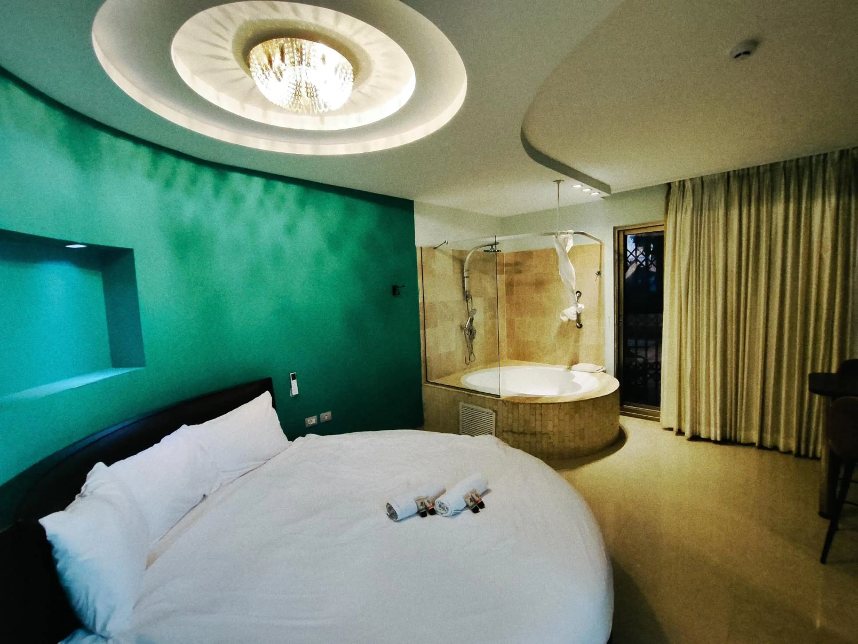 Bed in Marina Beach Hotel