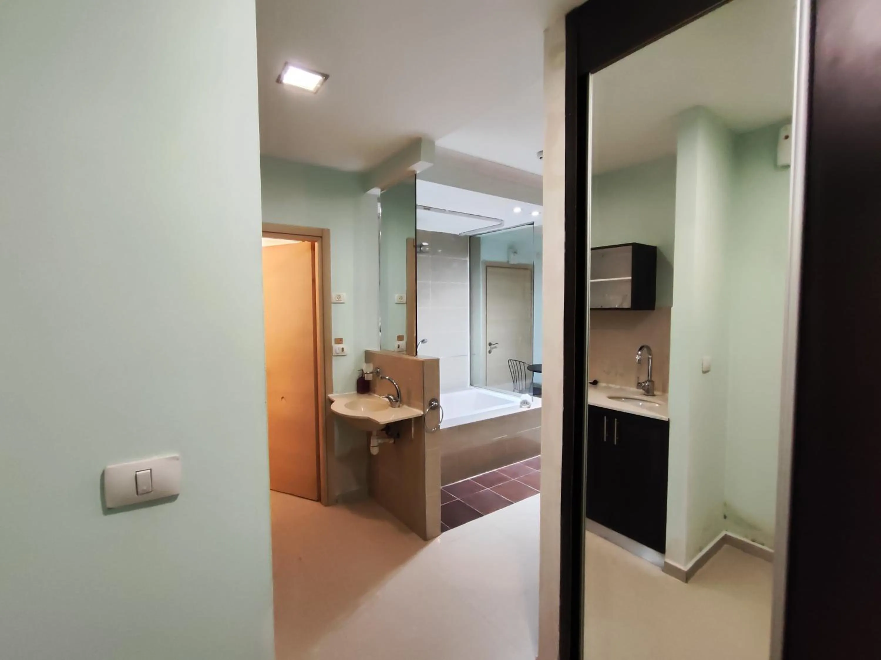 Bathroom in Marina Beach Hotel