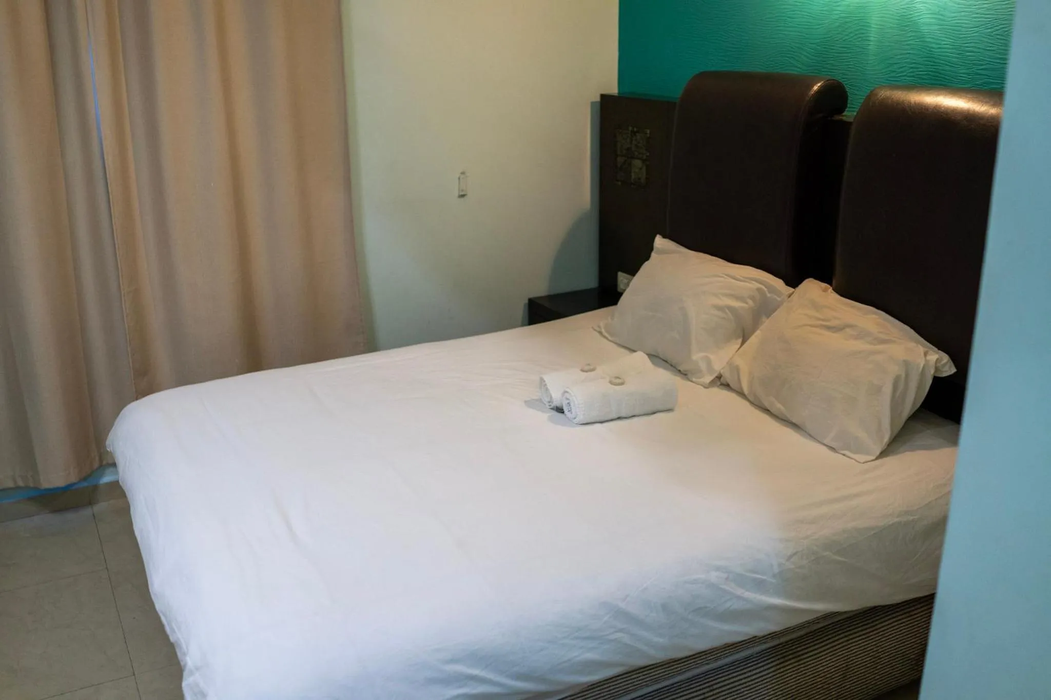 Bed in Marina Beach Hotel