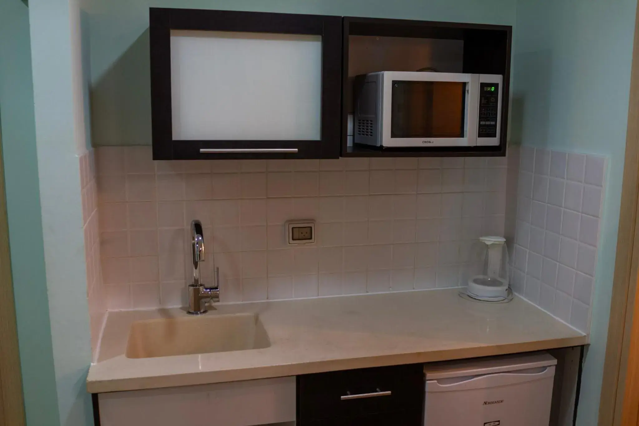 Kitchen or kitchenette in Marina Beach Hotel Kitchen or kitchenette in Marina Beach Hotel