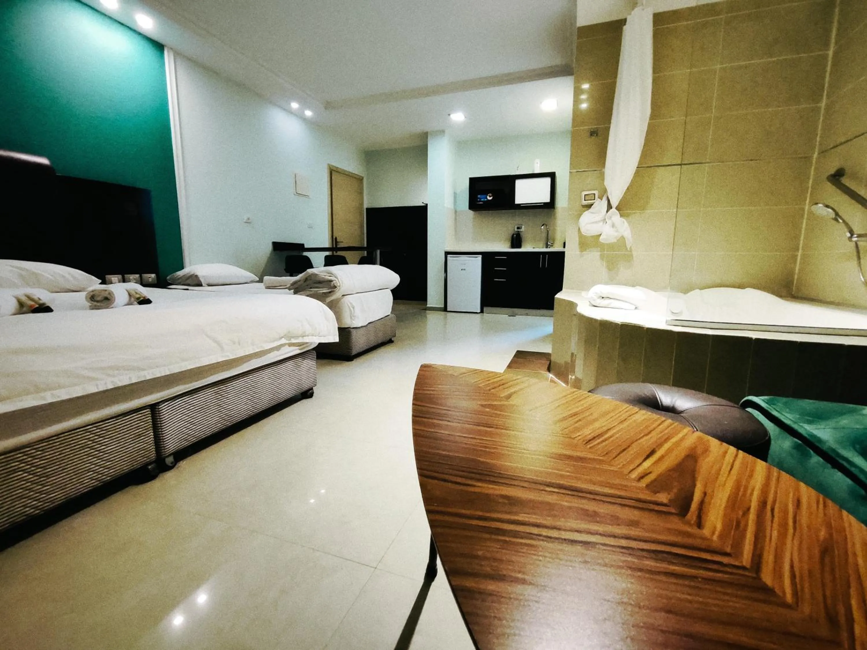 Bed in Marina Beach Hotel