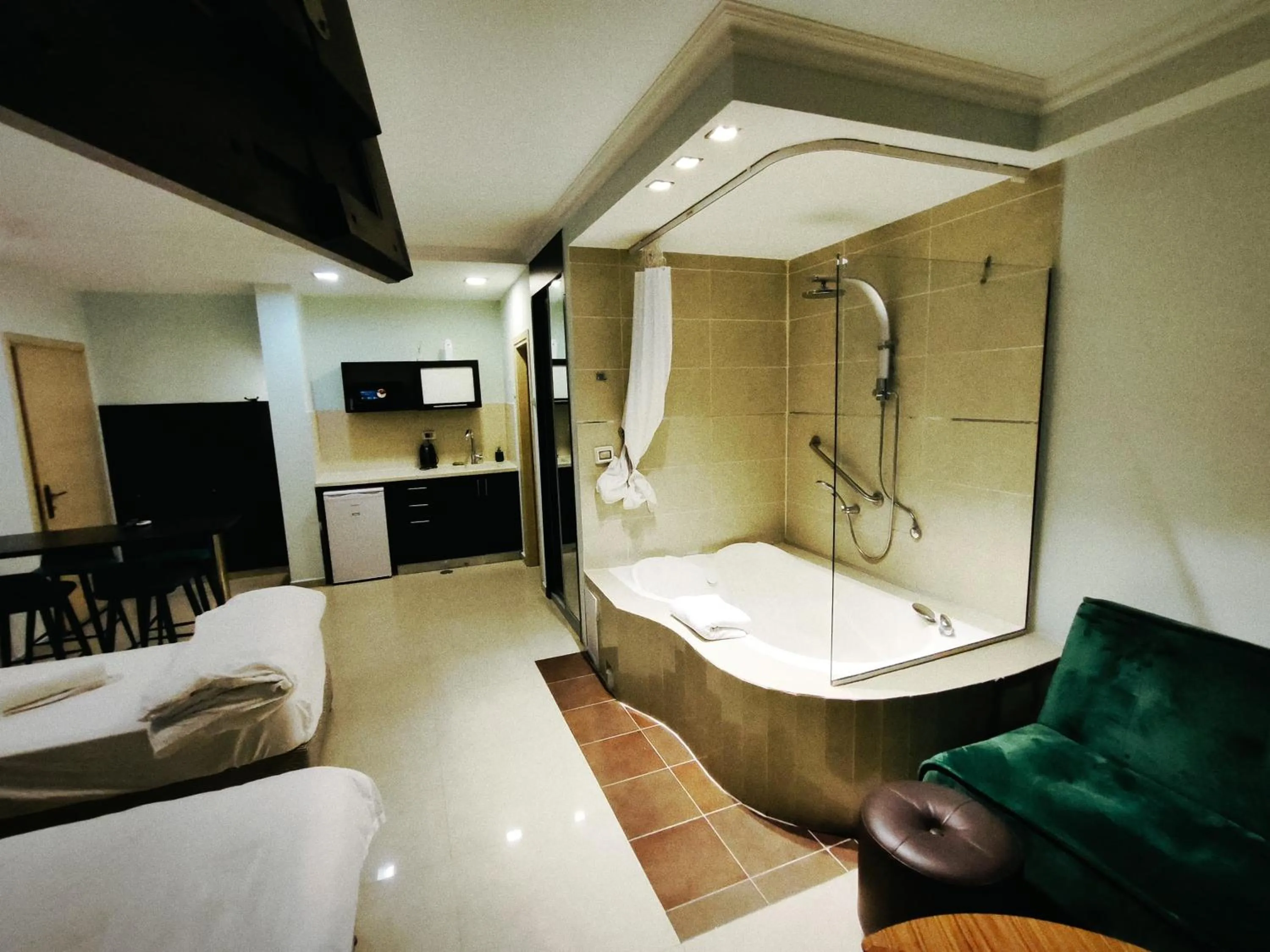 Bed in Marina Beach Hotel