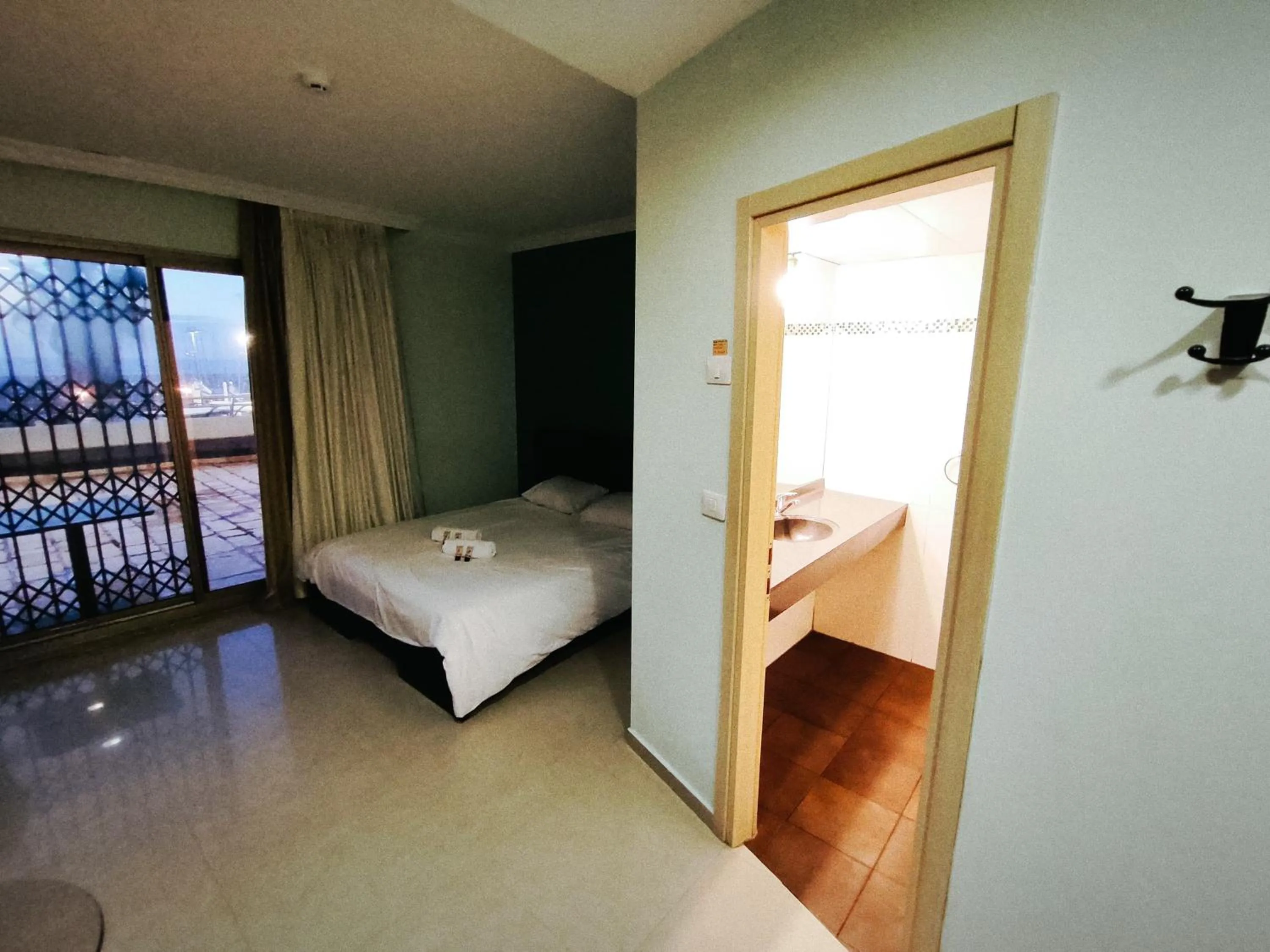 Bed in Marina Beach Hotel