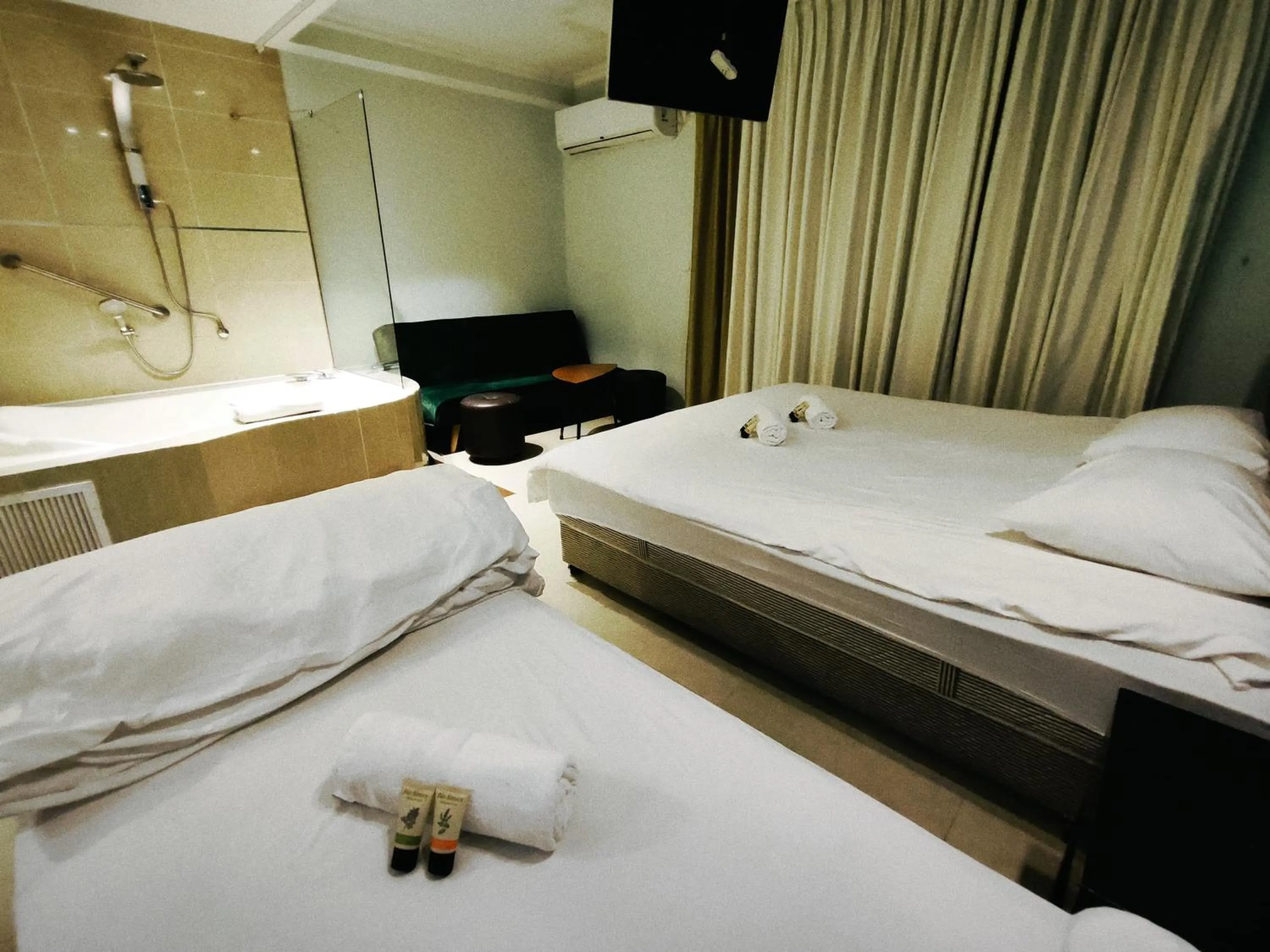 Bed in Marina Beach Hotel