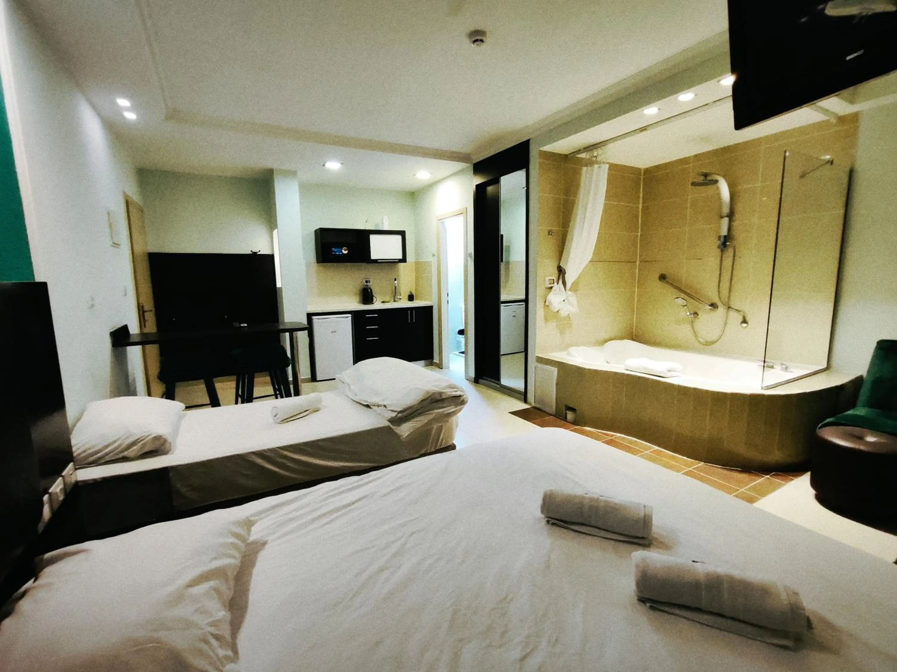 Bed in Marina Beach Hotel