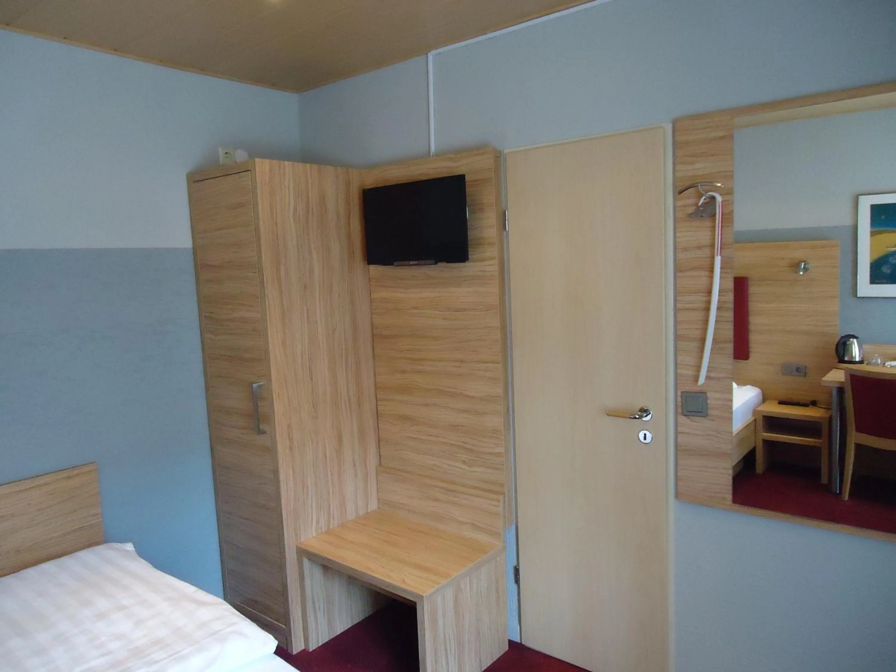 Decorative detail, Bed in Hotel Garten