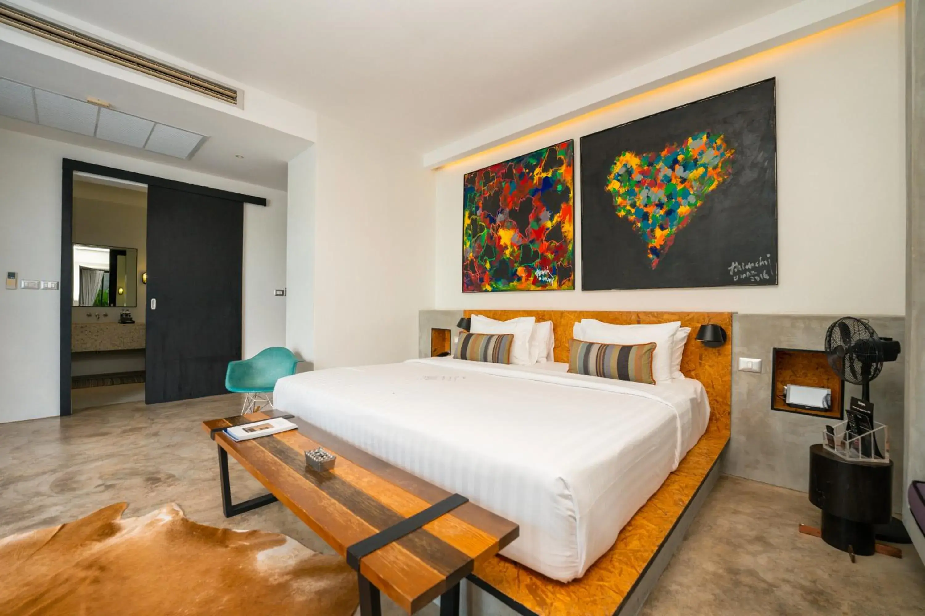 Bed in The Xcape River Kwai Bed in The Xcape River Kwai